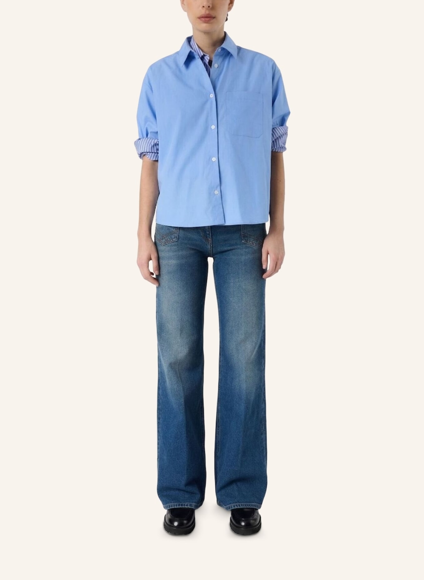 GERARD DAREL Bluse CHAYNA: BLAU