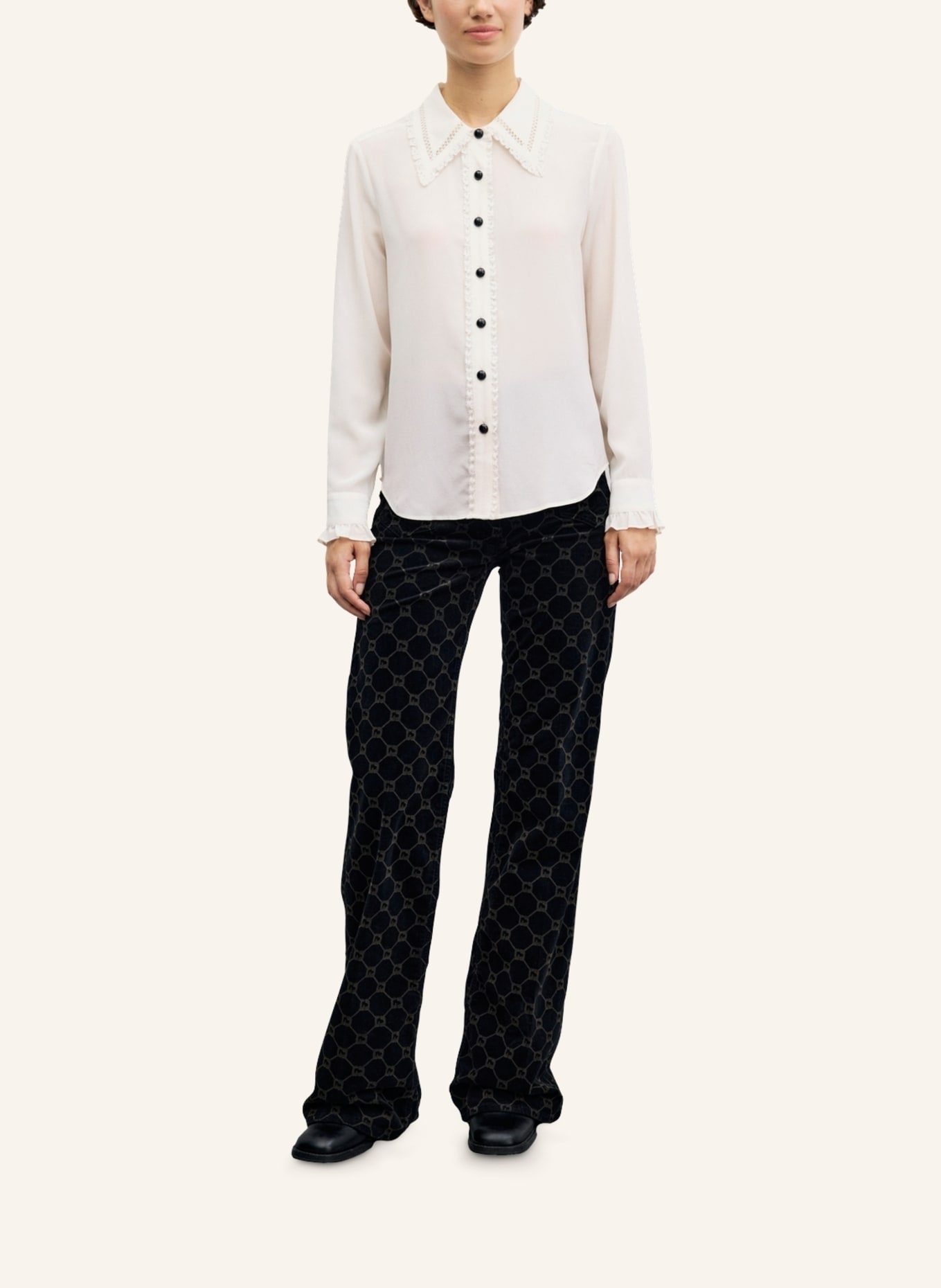 GERARD DAREL Bluse LOREN: CREME
