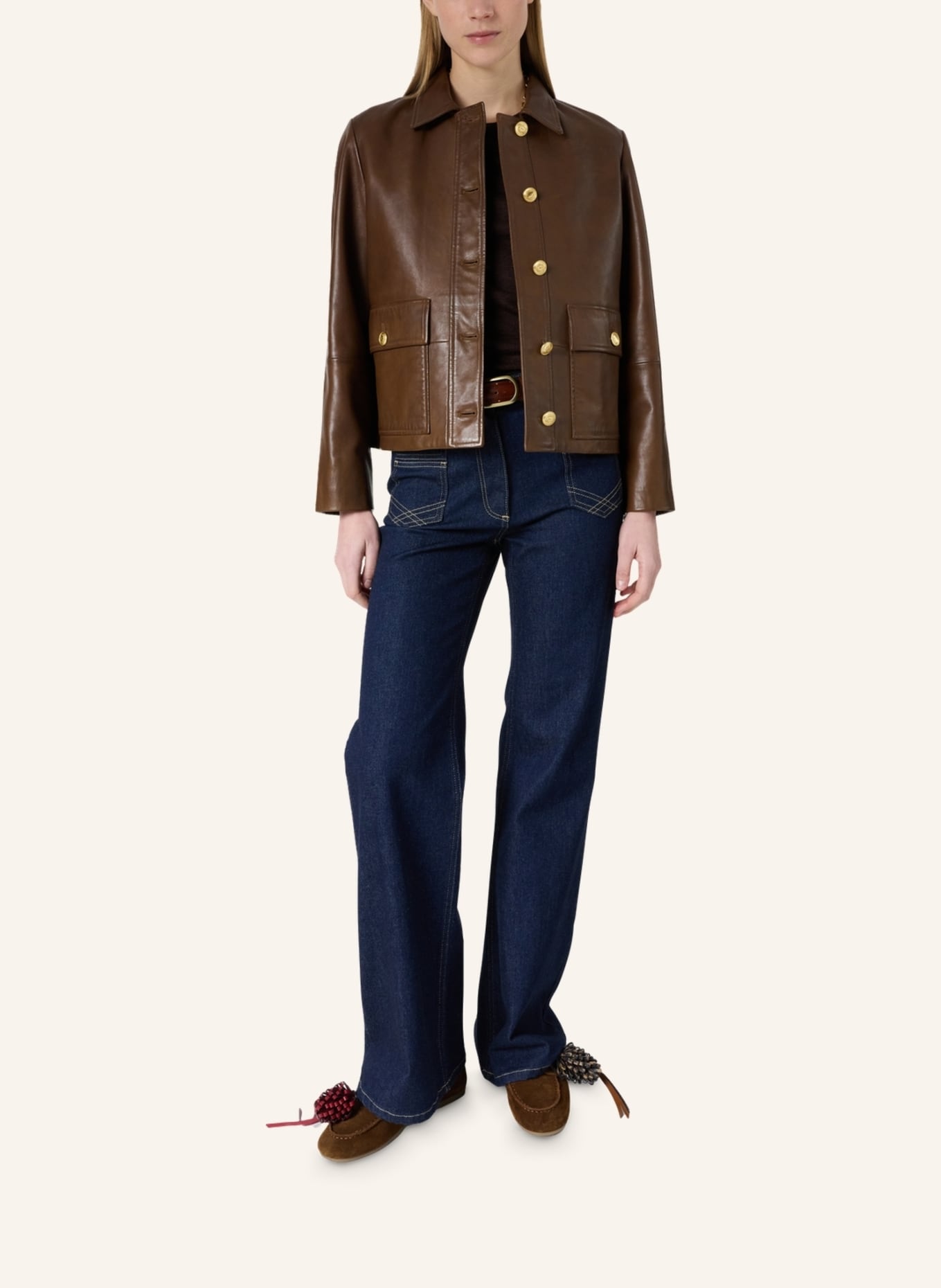 GERARD DAREL Jacke TINAYA: BRAUN