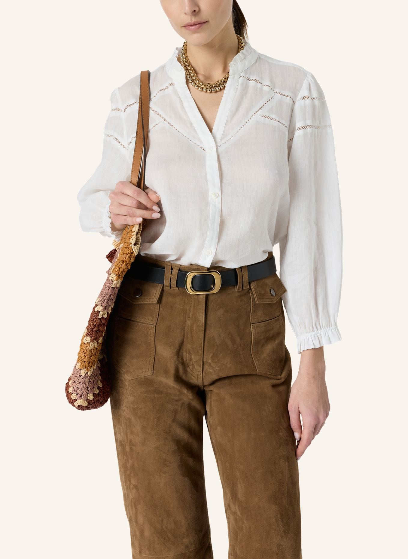 GERARD DAREL Bluse CRISTEL: ECRU