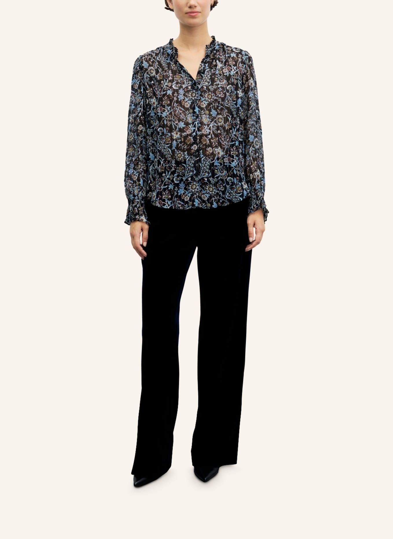 GERARD DAREL Bluse LINDA: SCHWARZ