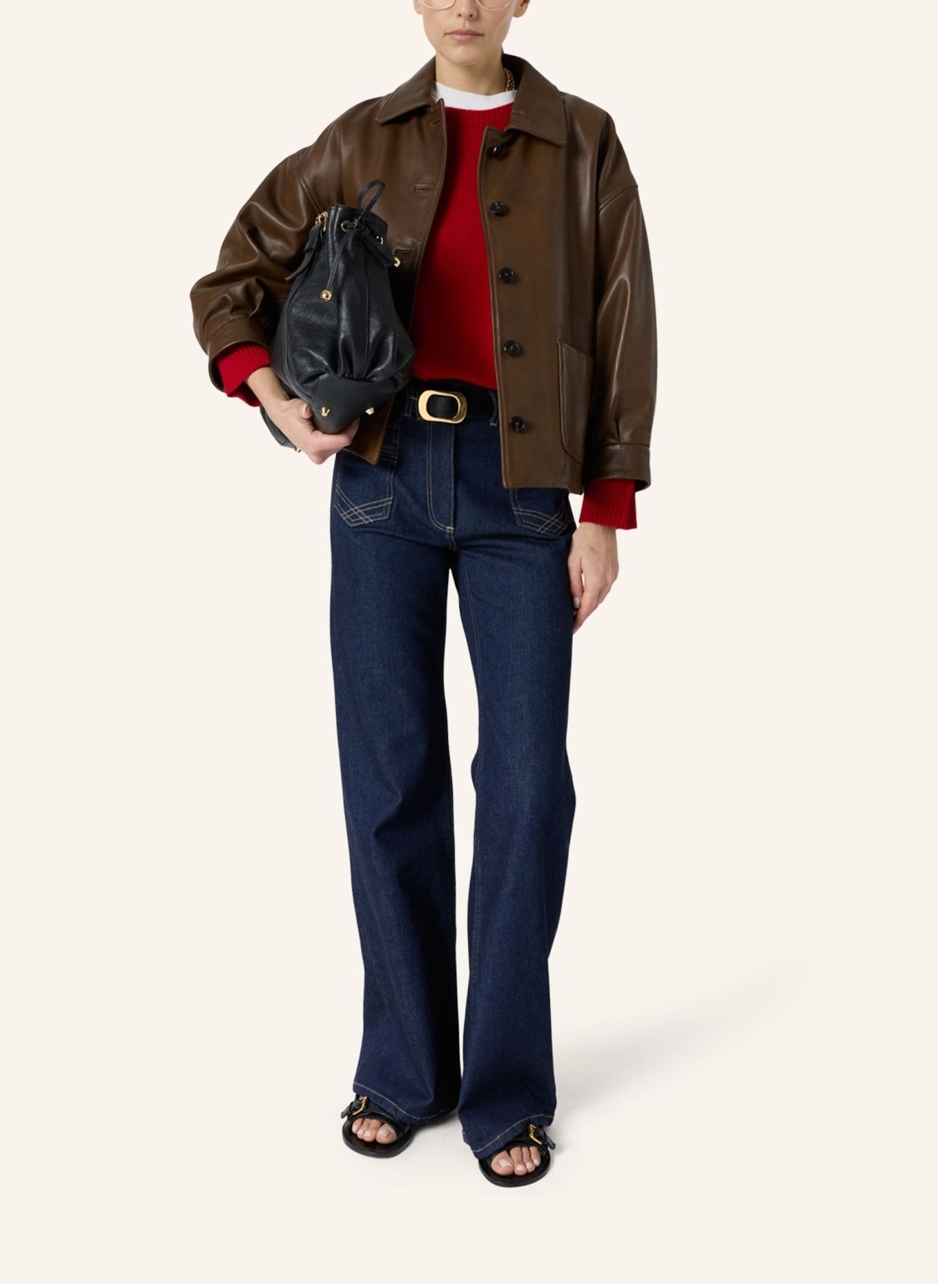 GERARD DAREL Jacke TINAE: BRAUN