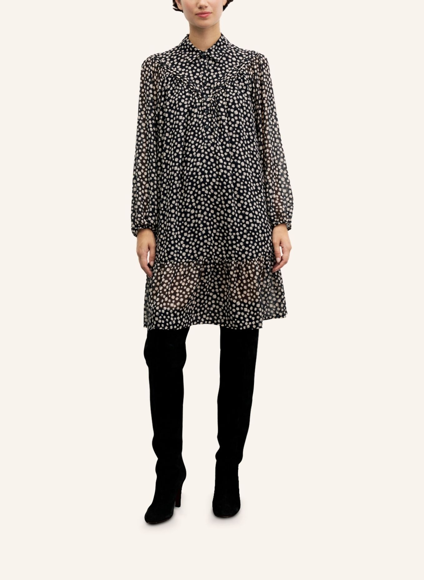 GERARD DAREL Kleid CELEST: SCHWARZ