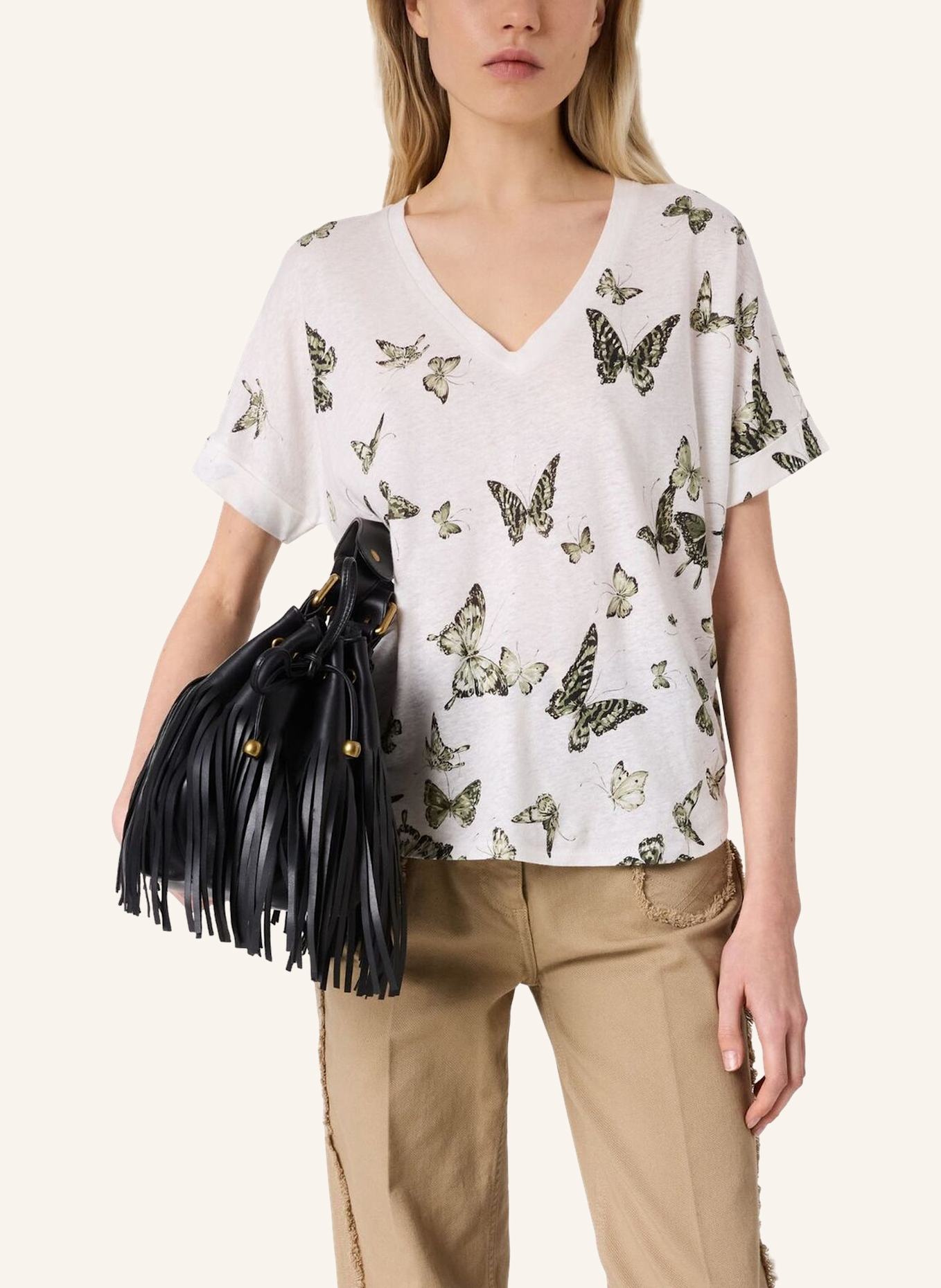 GERARD DAREL T-Shirt MAKEDA: KHAKI
