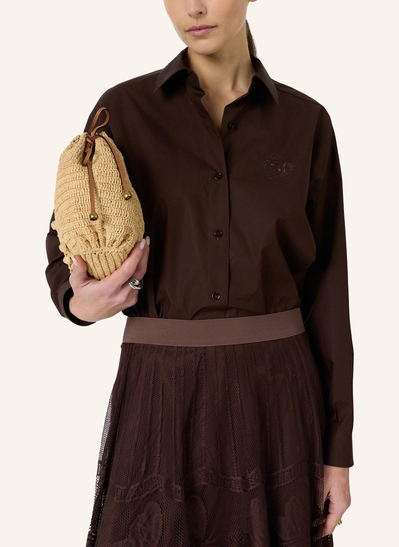 GERARD DAREL Bluse CHRINA: BRAUN