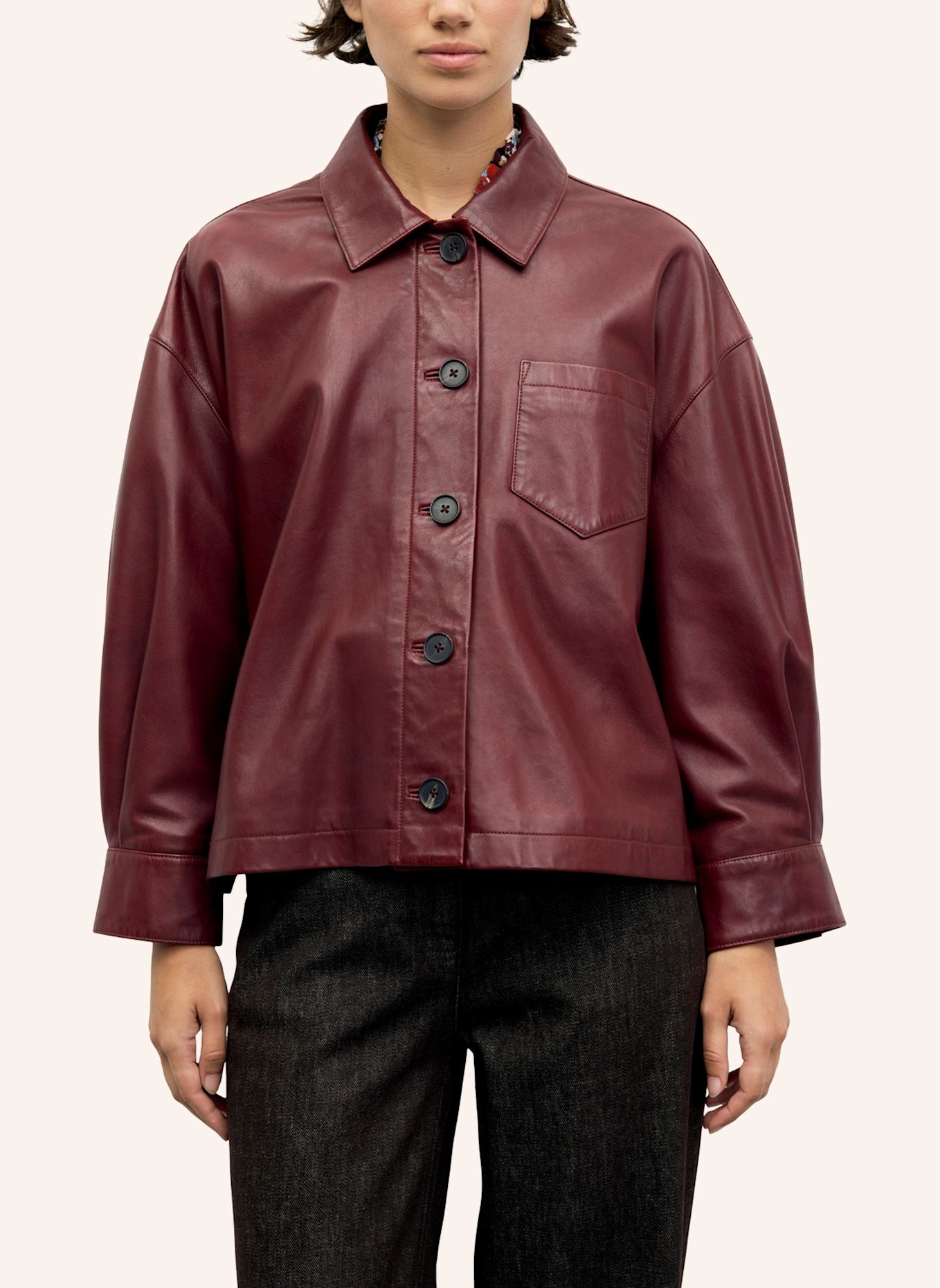 GERARD DAREL Jacke PENNY: DUNKELROT