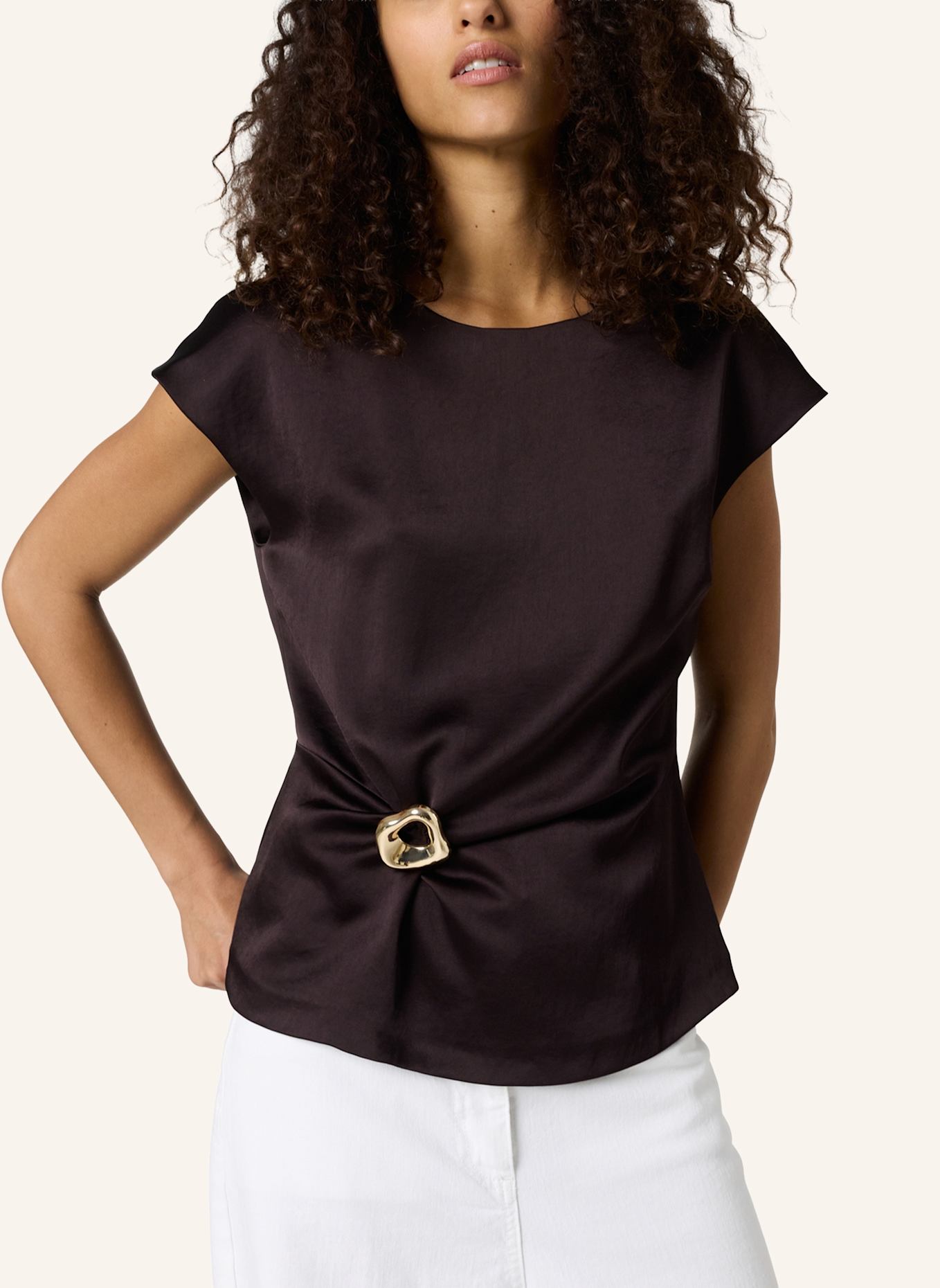 GERARD DAREL Top CLAUDIE: HELLBRAUN