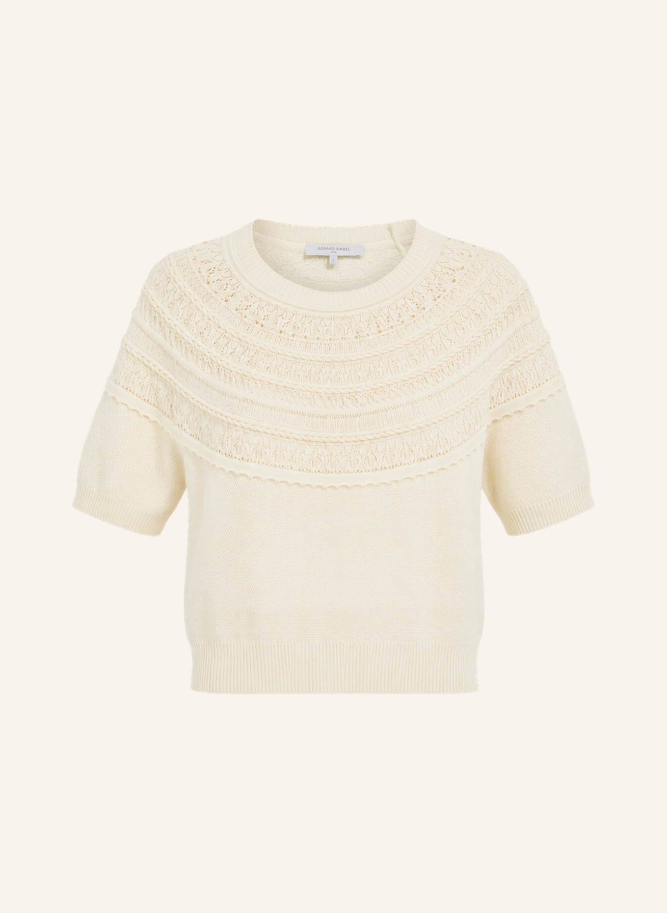 GERARD DAREL Pullover ROBERTE: WEISS
