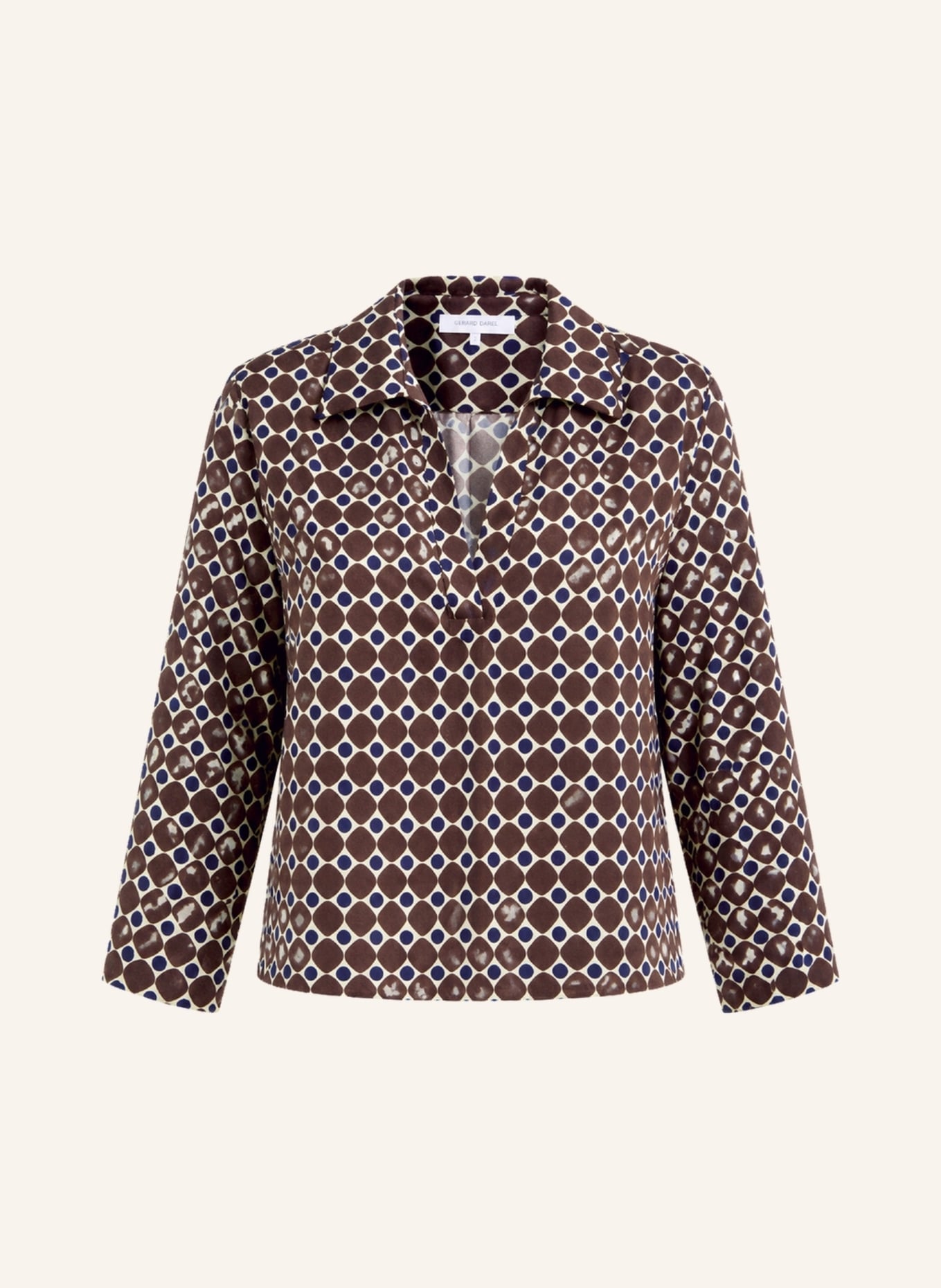 GERARD DAREL Bluse LORRA: BRAUN
