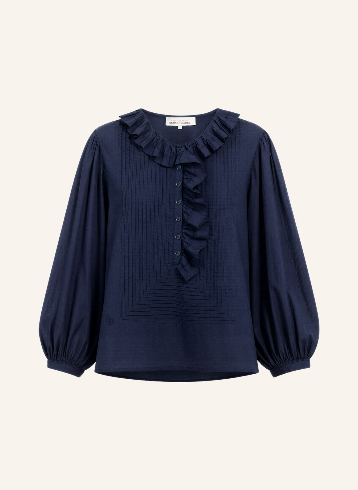 GERARD DAREL Bluse LEONE: DUNKELBLAU