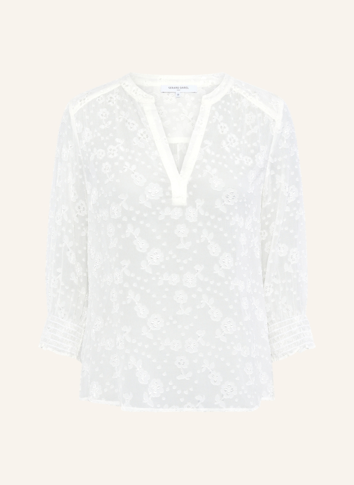 GERARD DAREL Bluse CALLYS: ECRU
