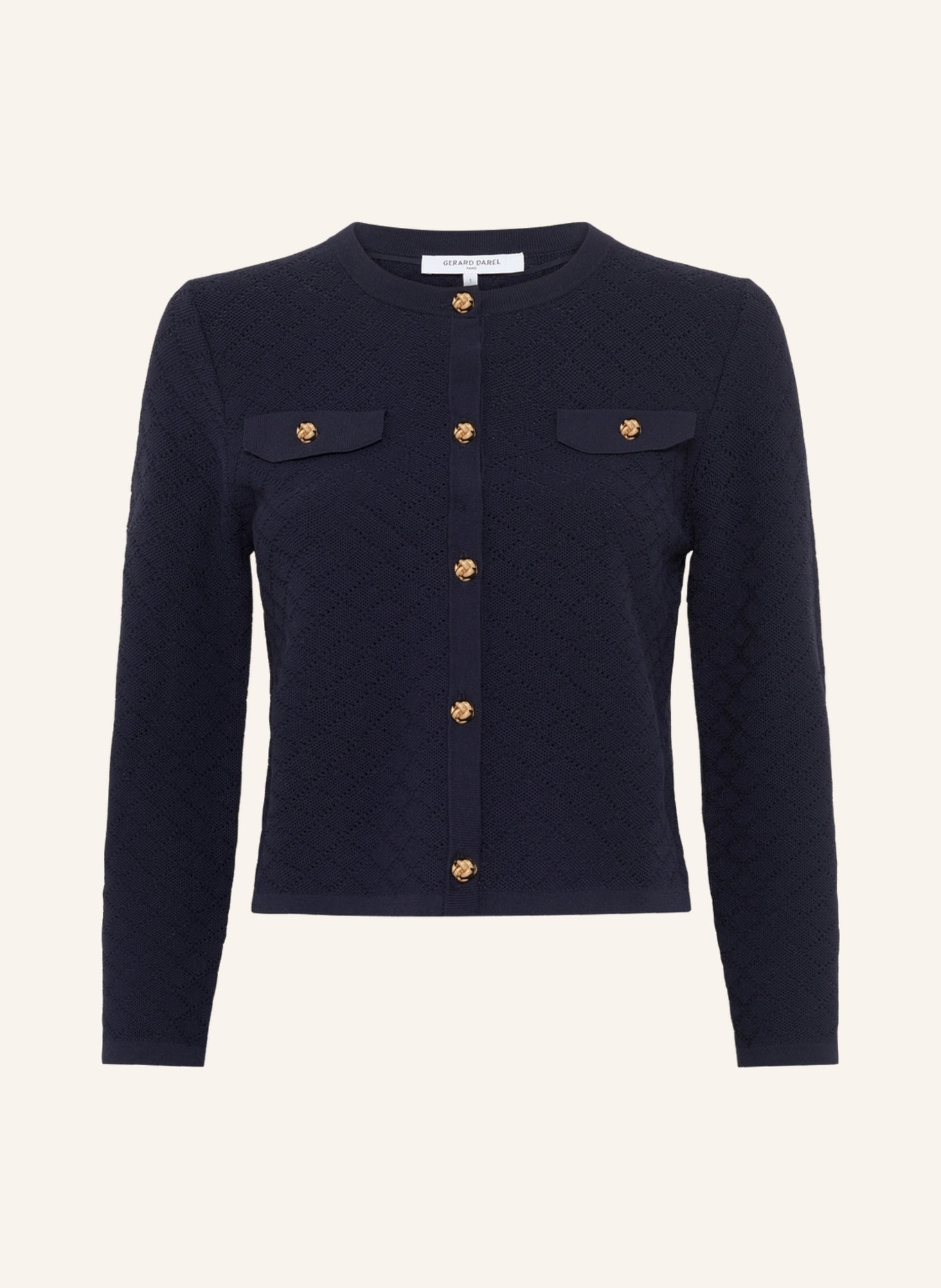 GERARD DAREL Strickjacke LUBNA: DUNKELBLAU