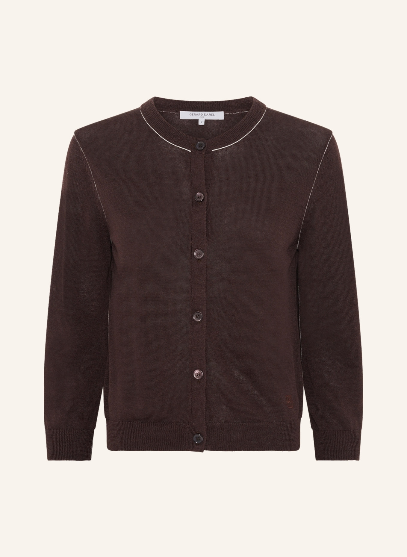 GERARD DAREL Strickjacke LORYS: BRAUN