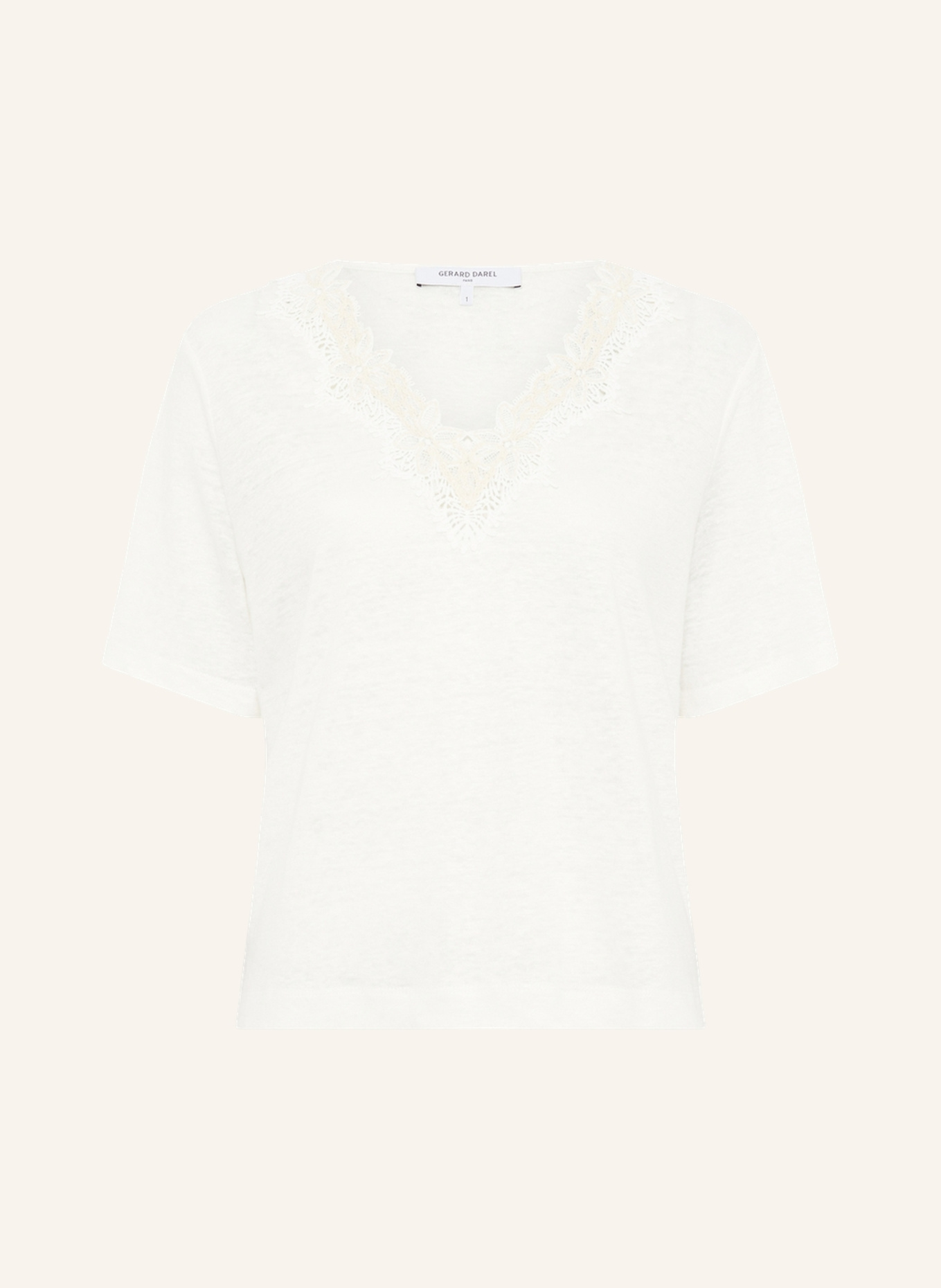 GERARD DAREL T-Shirt MAEVANELLE: ECRU