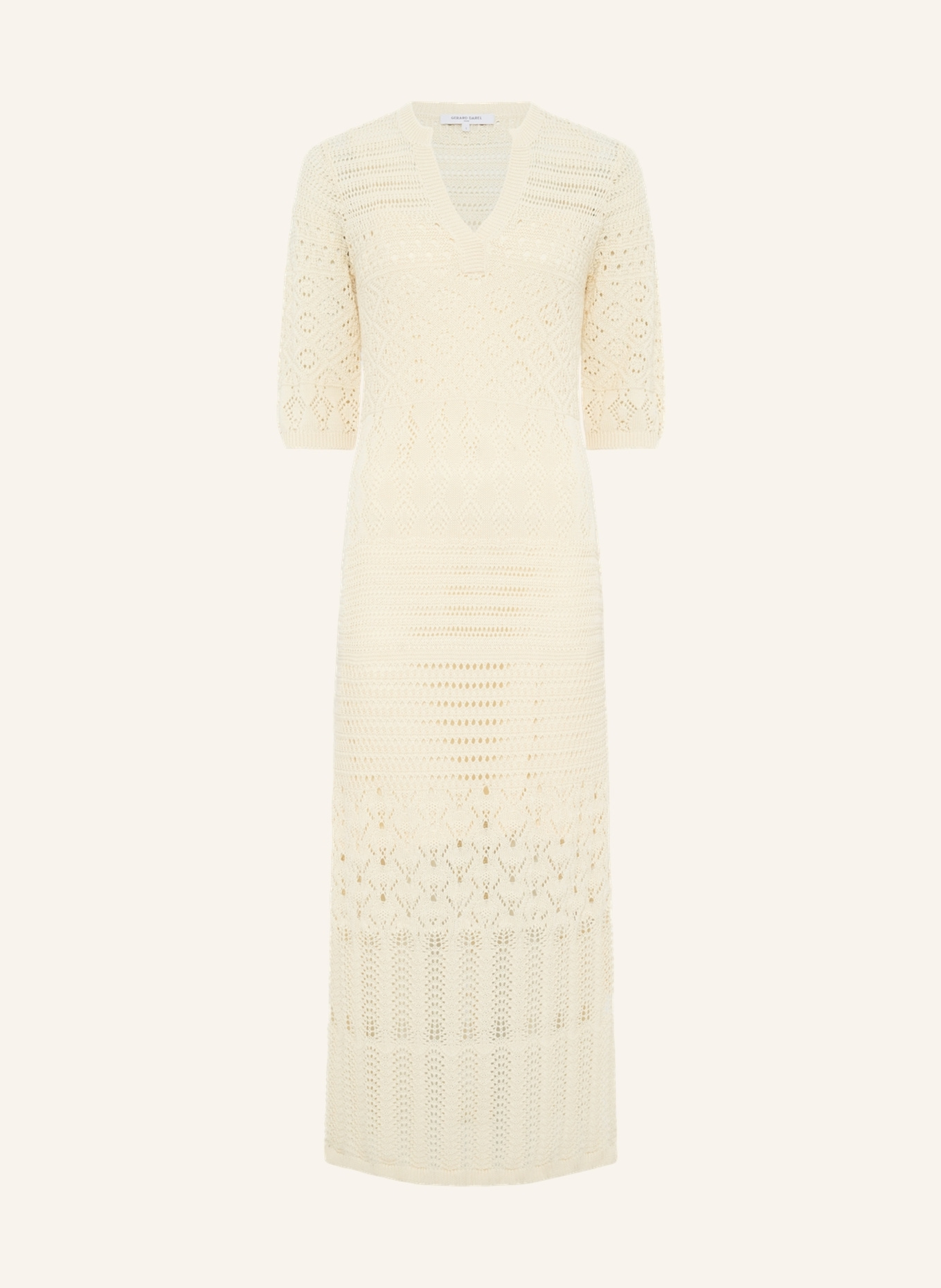 GERARD DAREL Kleid RIANA: ECRU