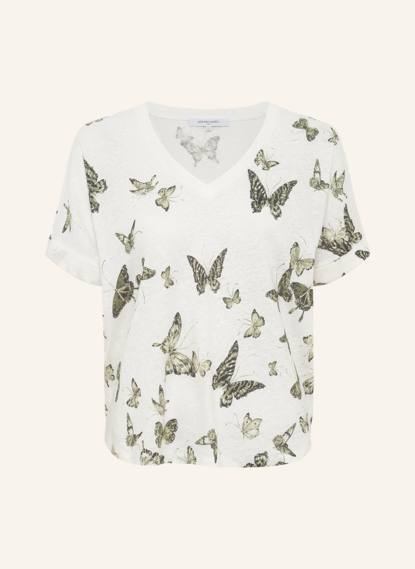 GERARD DAREL T-Shirt MAKEDA: KHAKI