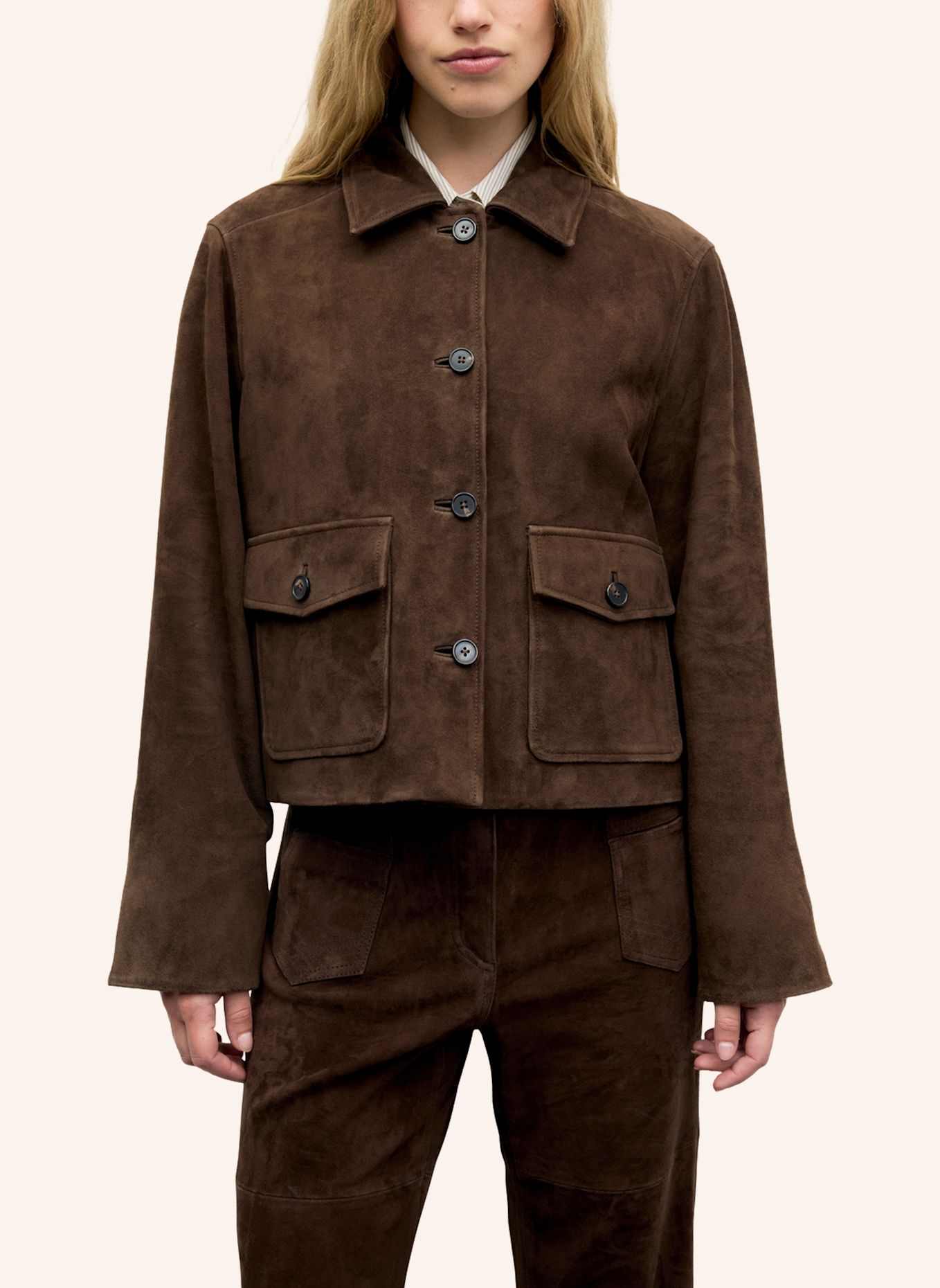 GERARD DAREL Jacke POLA: HELLBRAUN