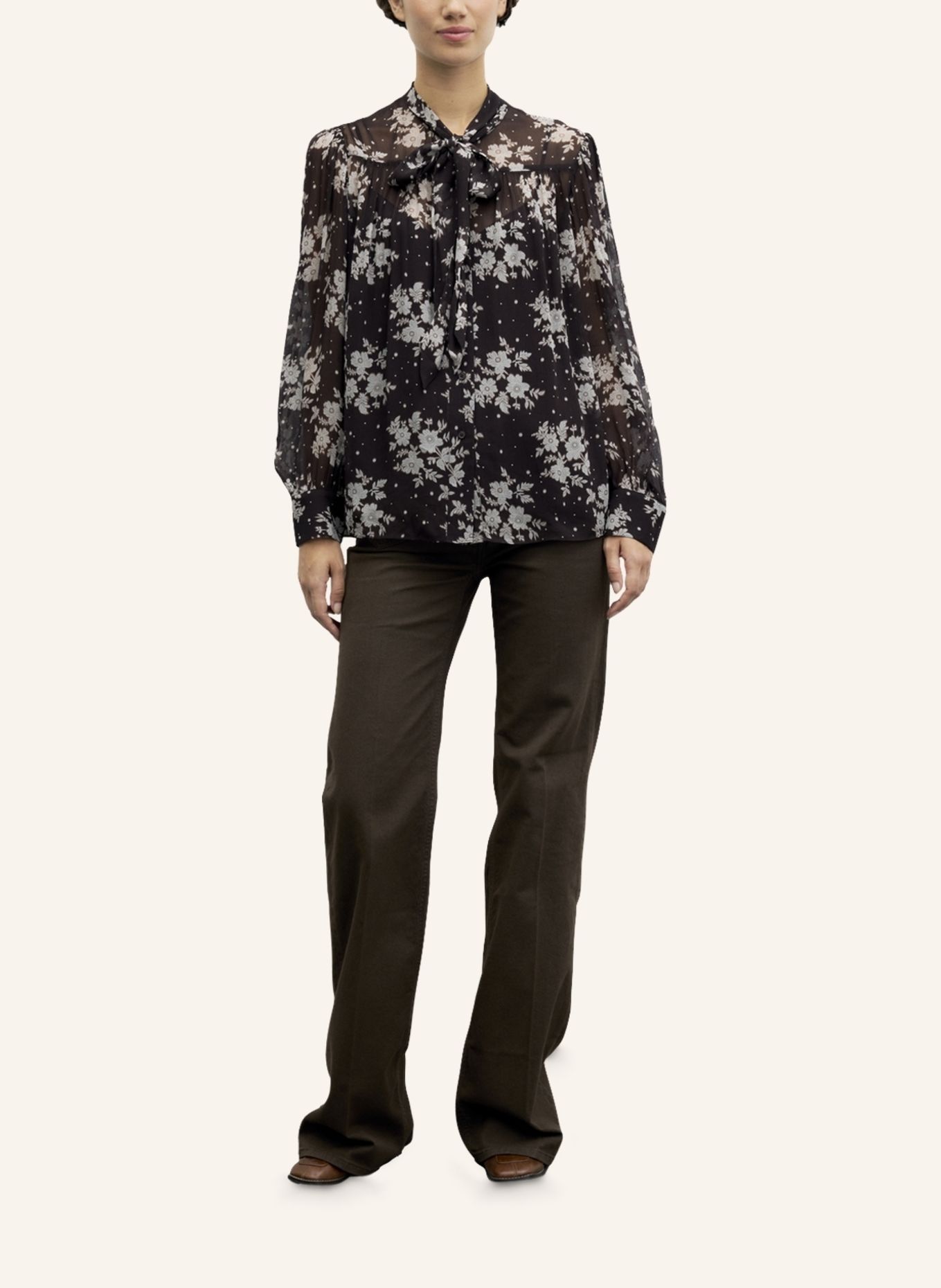 GERARD DAREL Bluse LOA: BRAUN