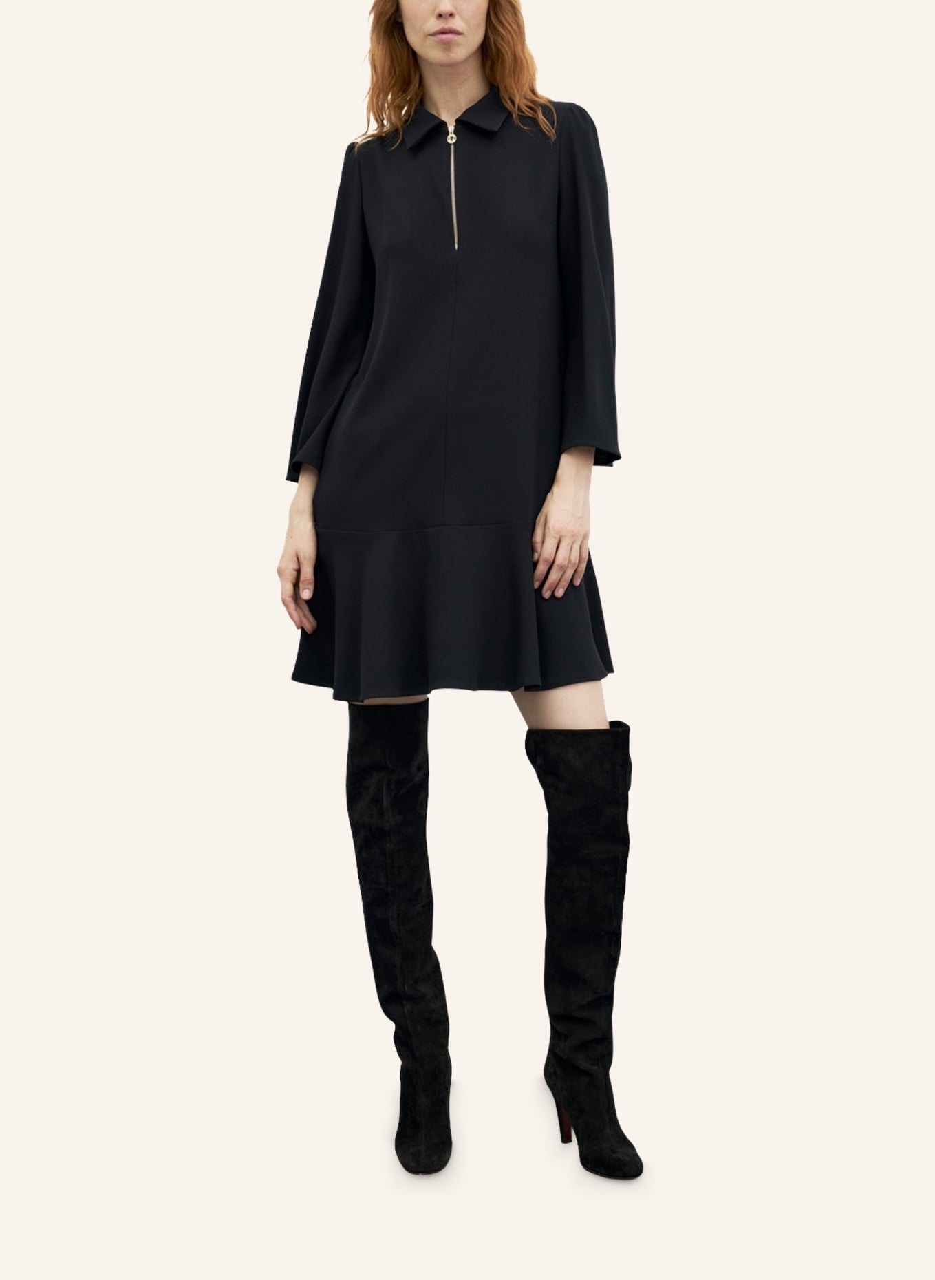 GERARD DAREL Kleid CARLA: SCHWARZ