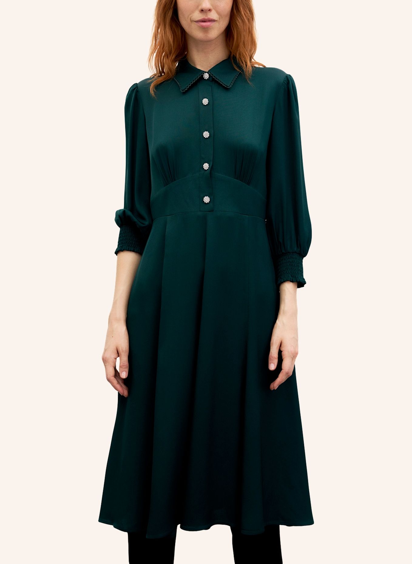 GERARD DAREL Kleid CIEL: DUNKELGRÜN