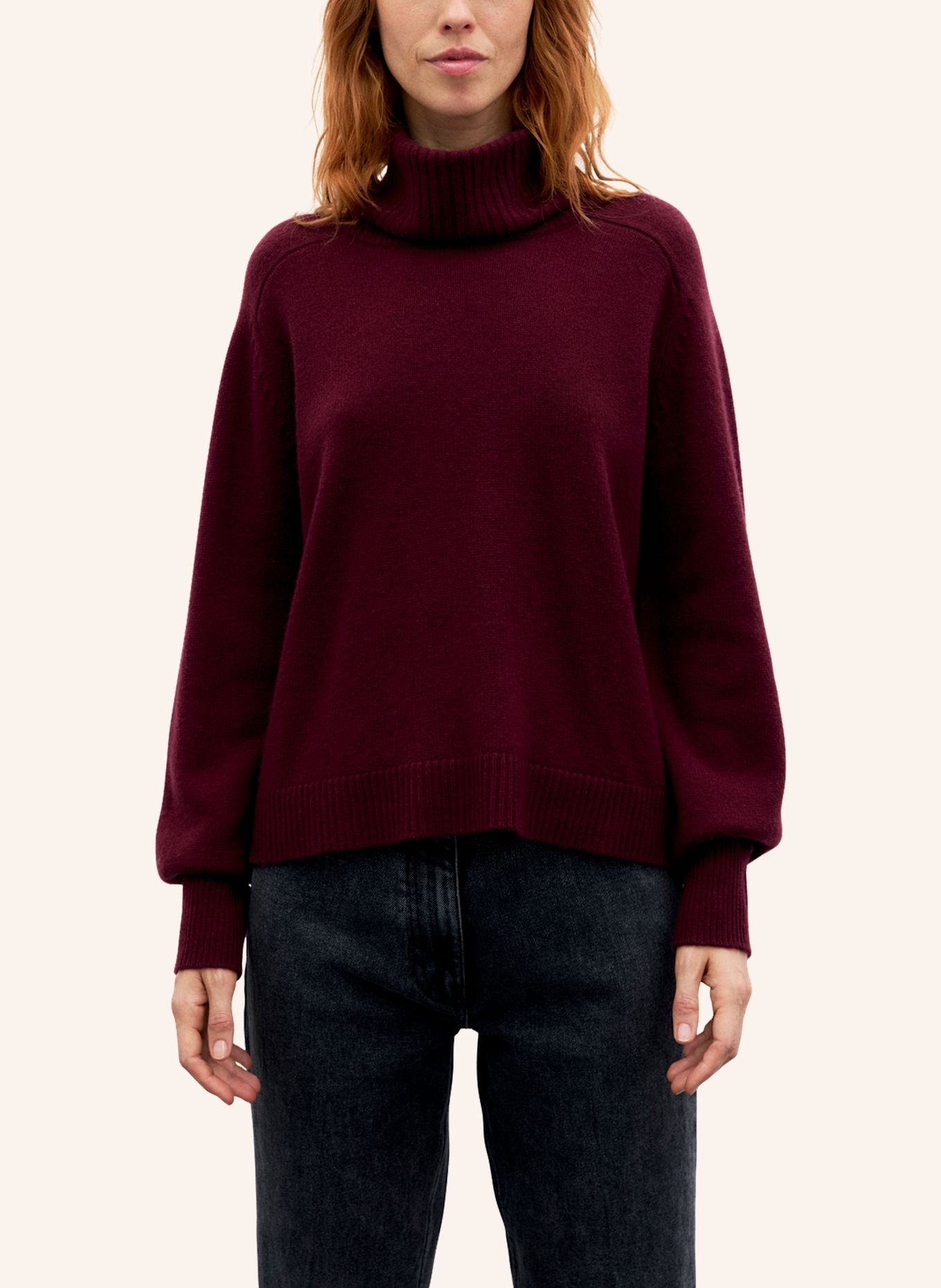 GERARD DAREL Pullover RAMIA: DUNKELROT