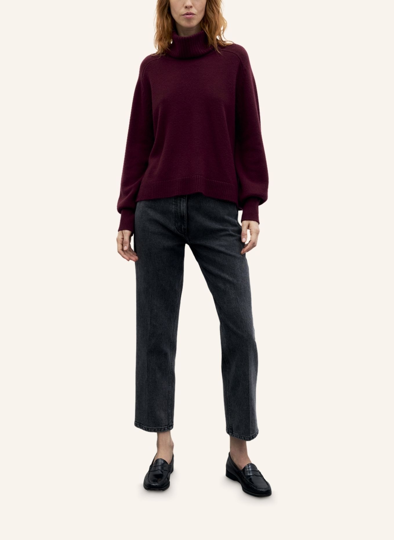 GERARD DAREL Pullover RAMIA: DUNKELROT