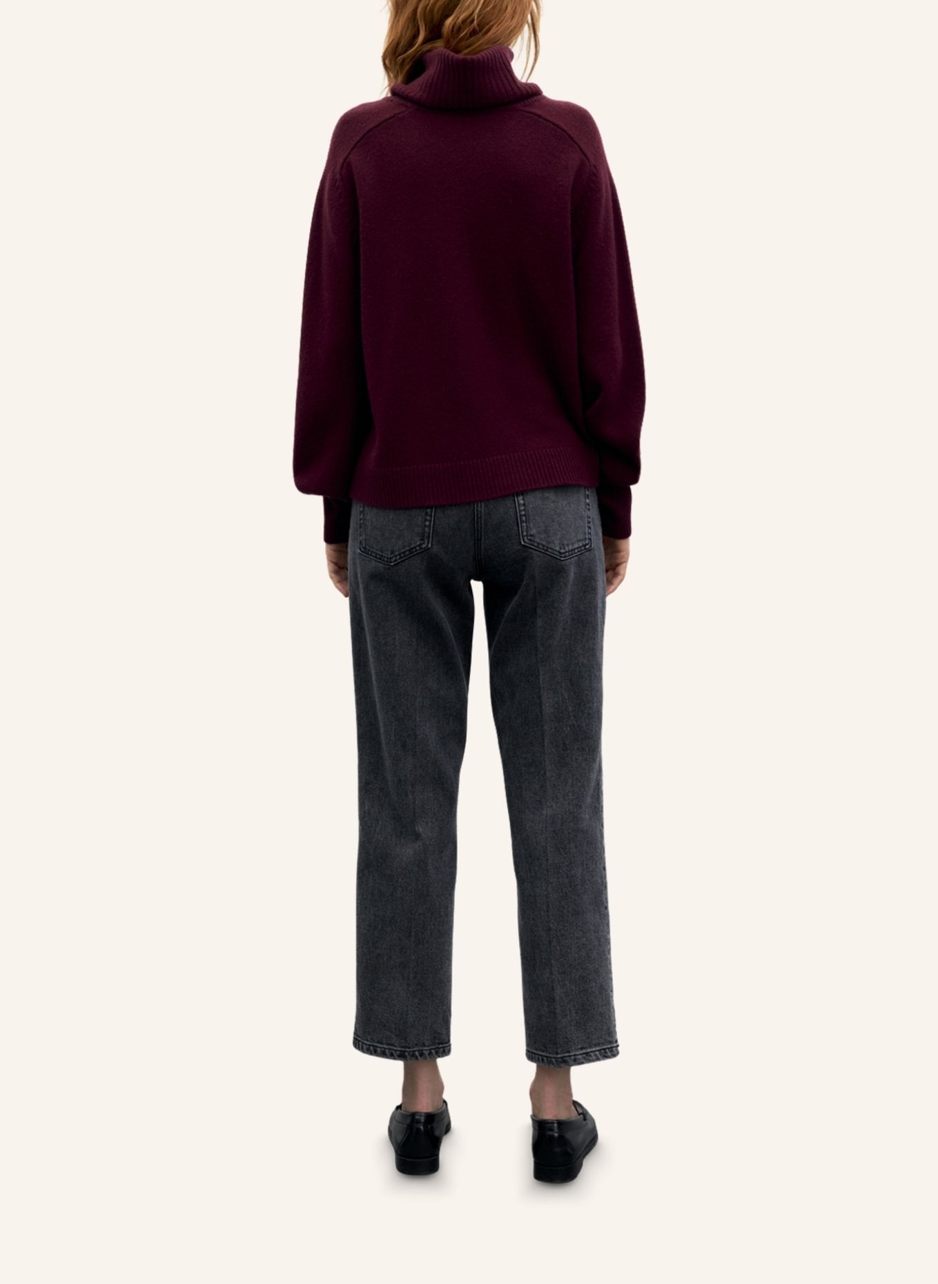 GERARD DAREL Pullover RAMIA: DUNKELROT