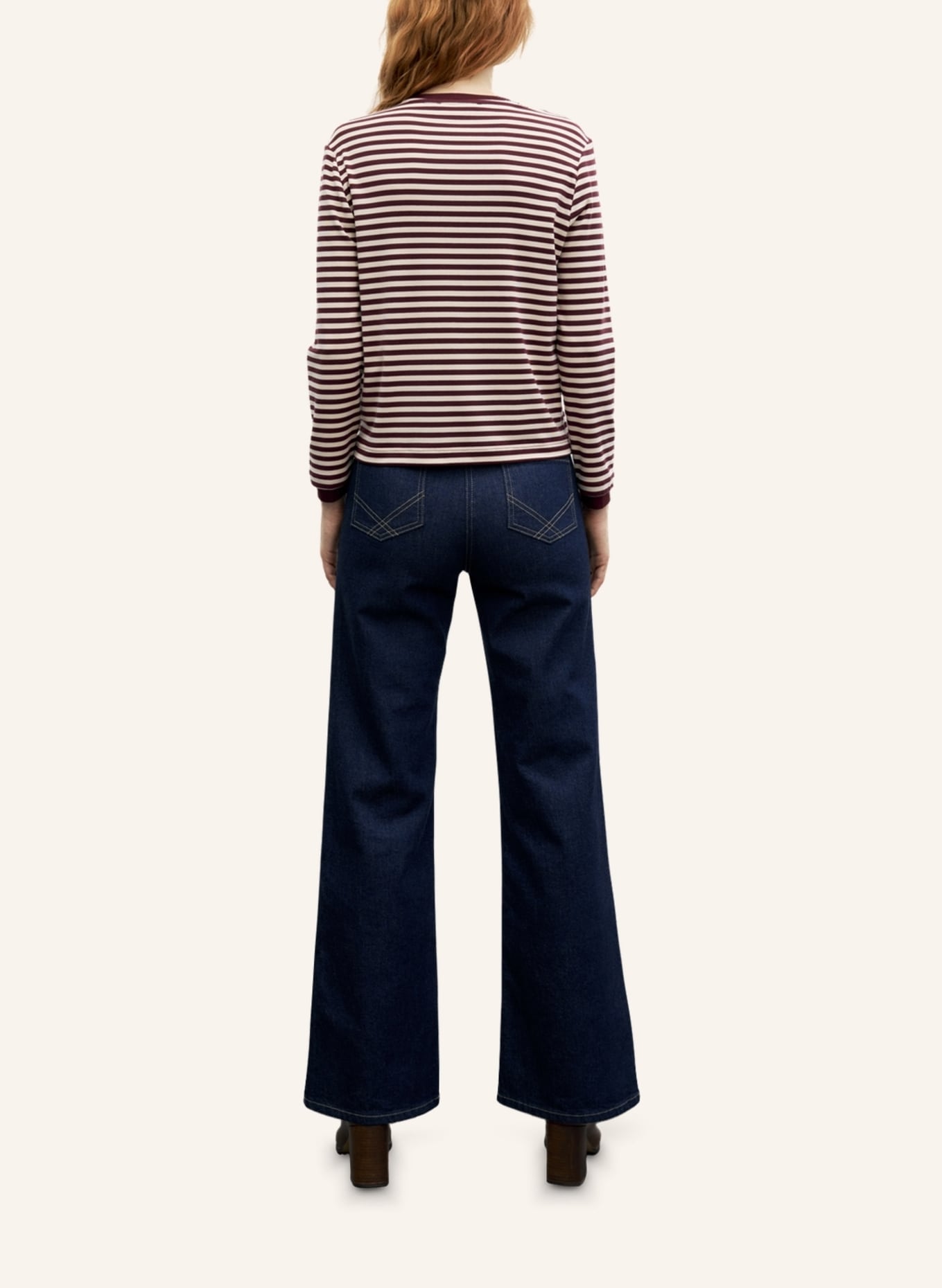 GERARD DAREL T-Shirt BELLE: DUNKELROT