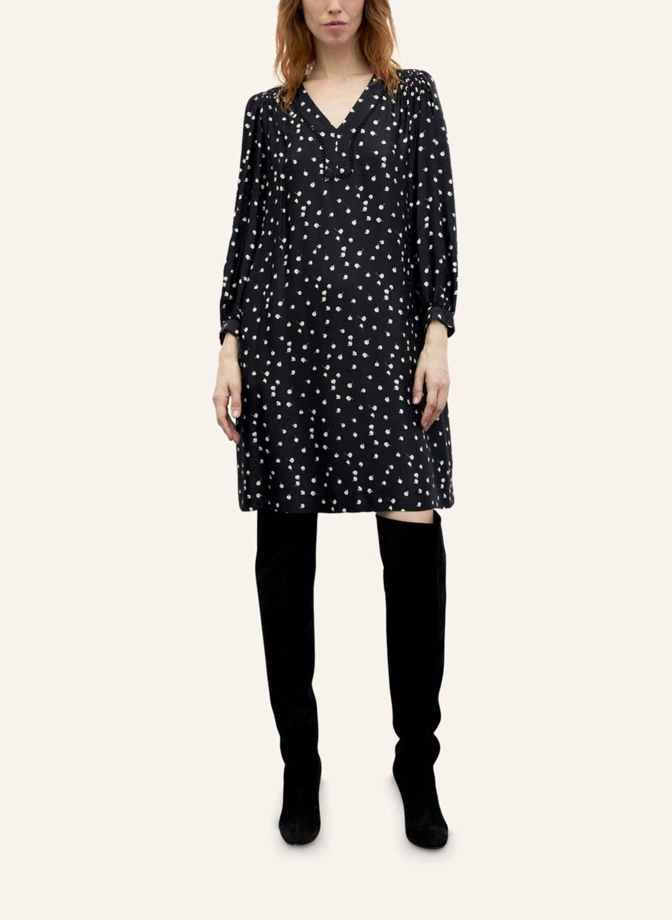 GERARD DAREL Kleid CLEMI: SCHWARZ