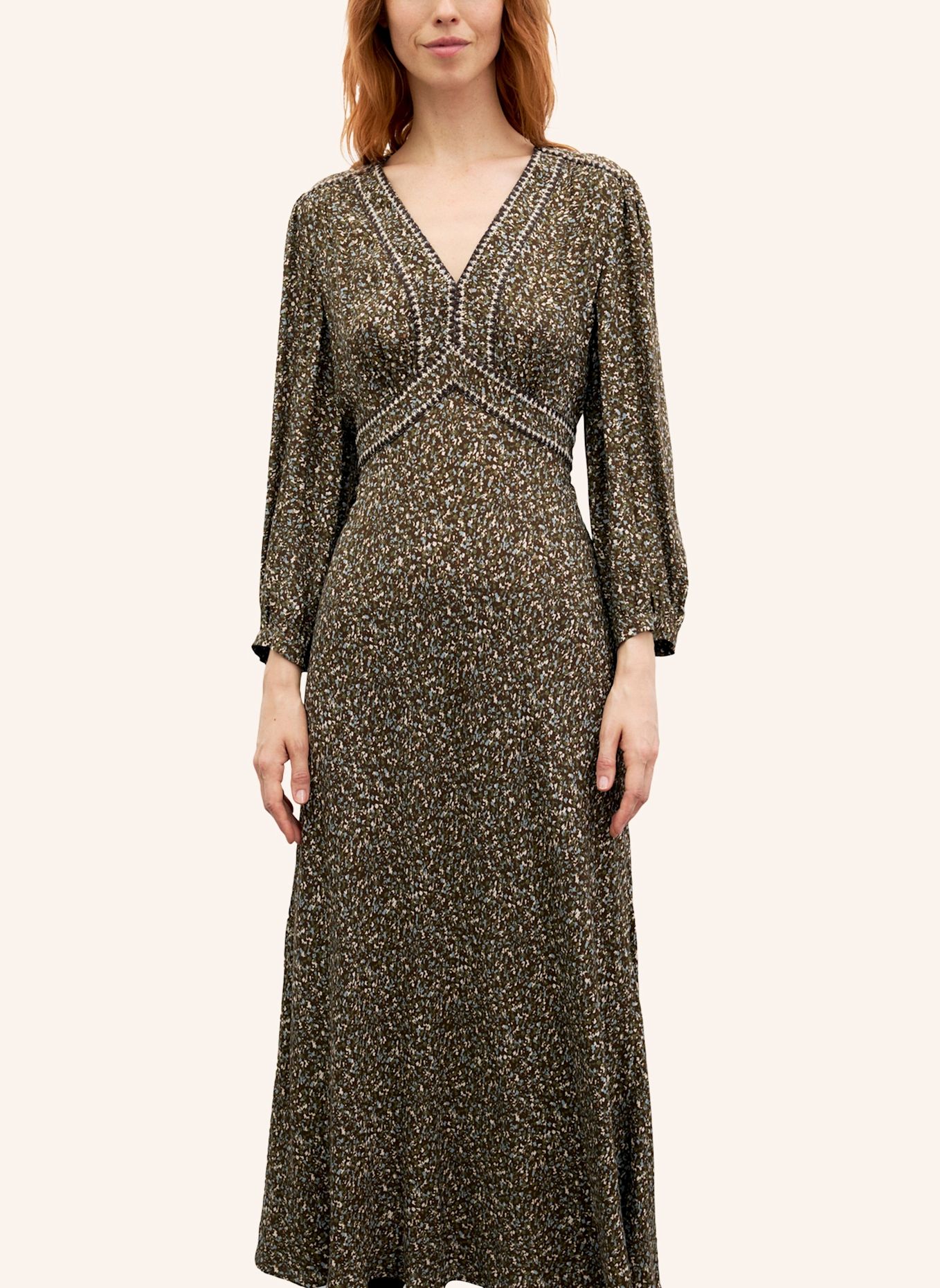 GERARD DAREL Kleid CARYL: KHAKI