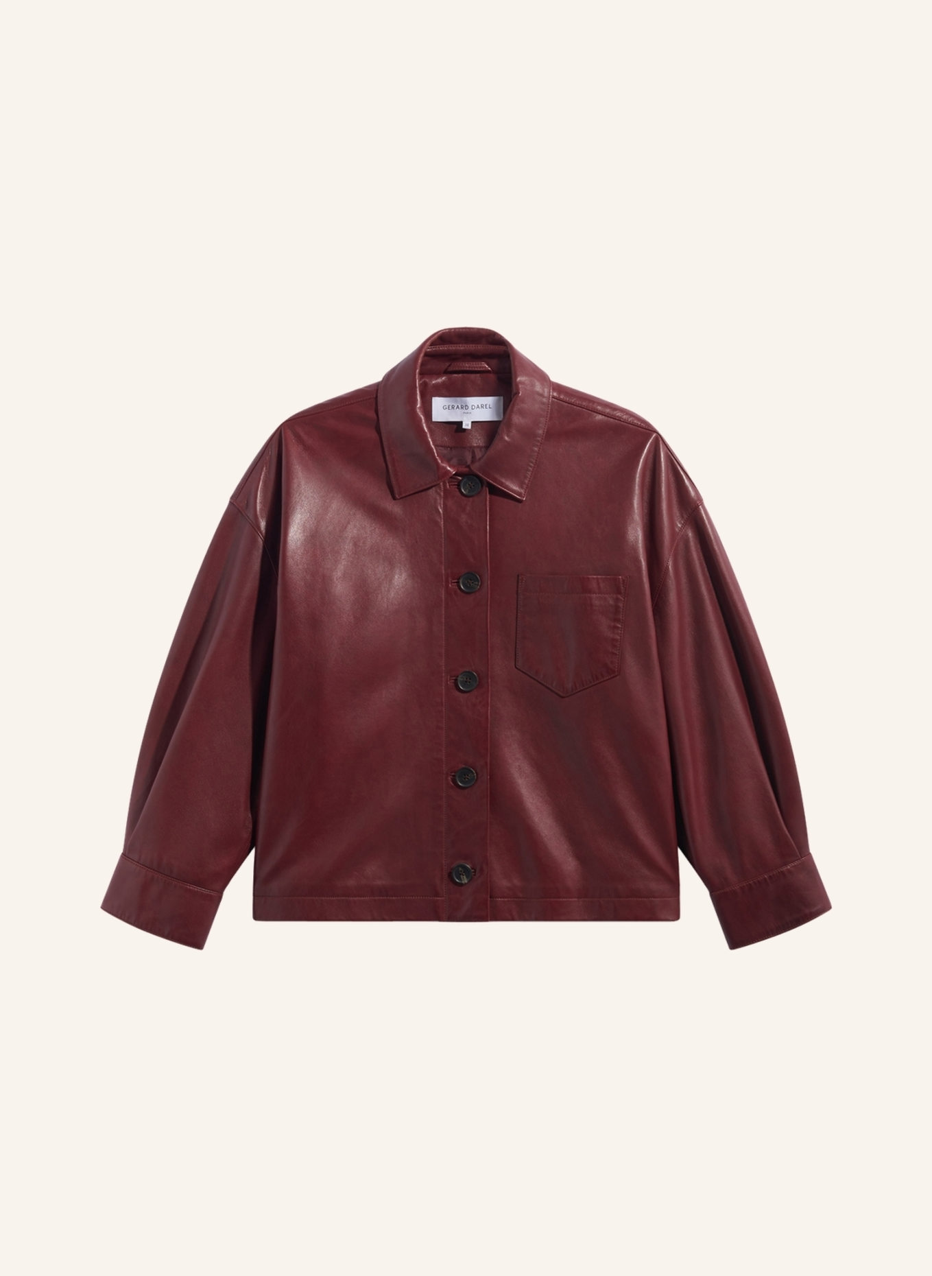 GERARD DAREL Jacke PENNY: DUNKELROT