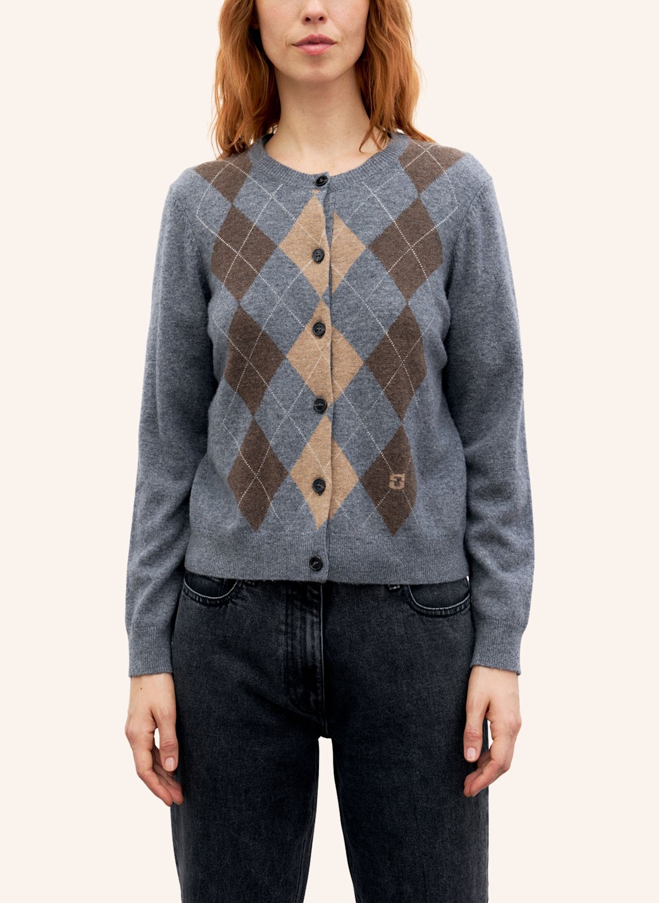 GERARD DAREL Strickjacke RELY: GRAU
