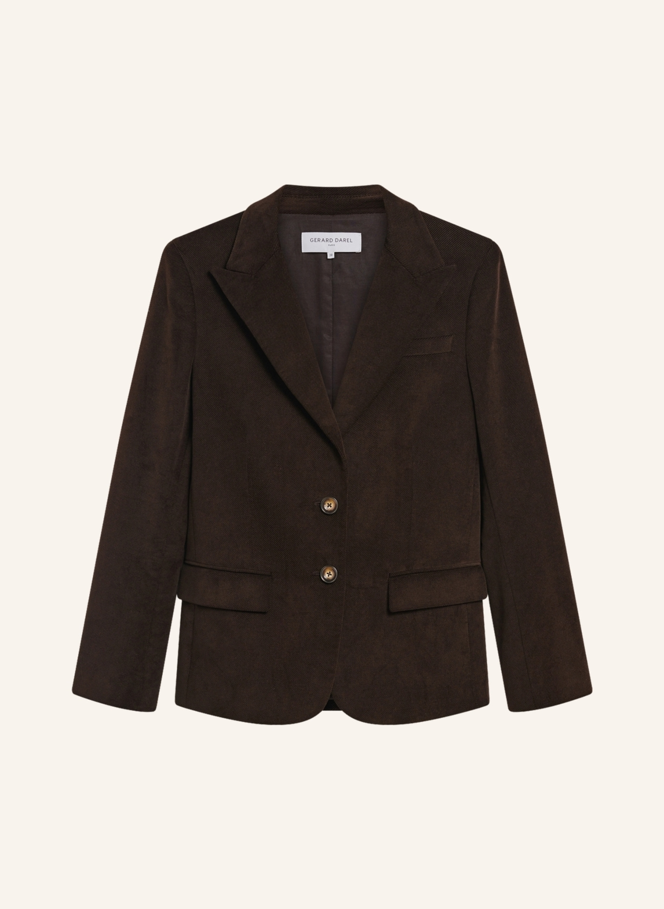 GERARD DAREL Jacke JEM: HELLBRAUN