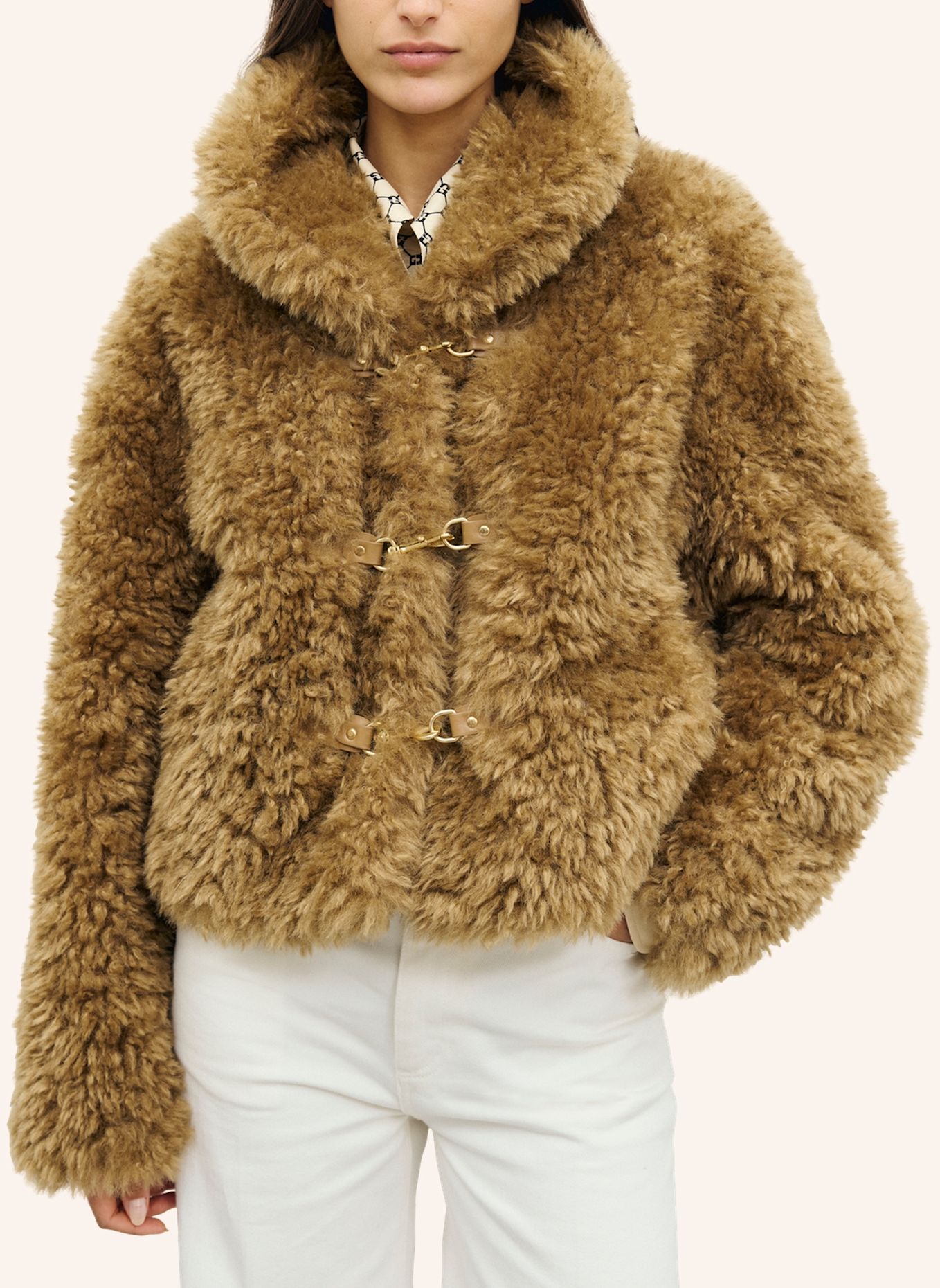 GERARD DAREL Mantel ALZA: BEIGE
