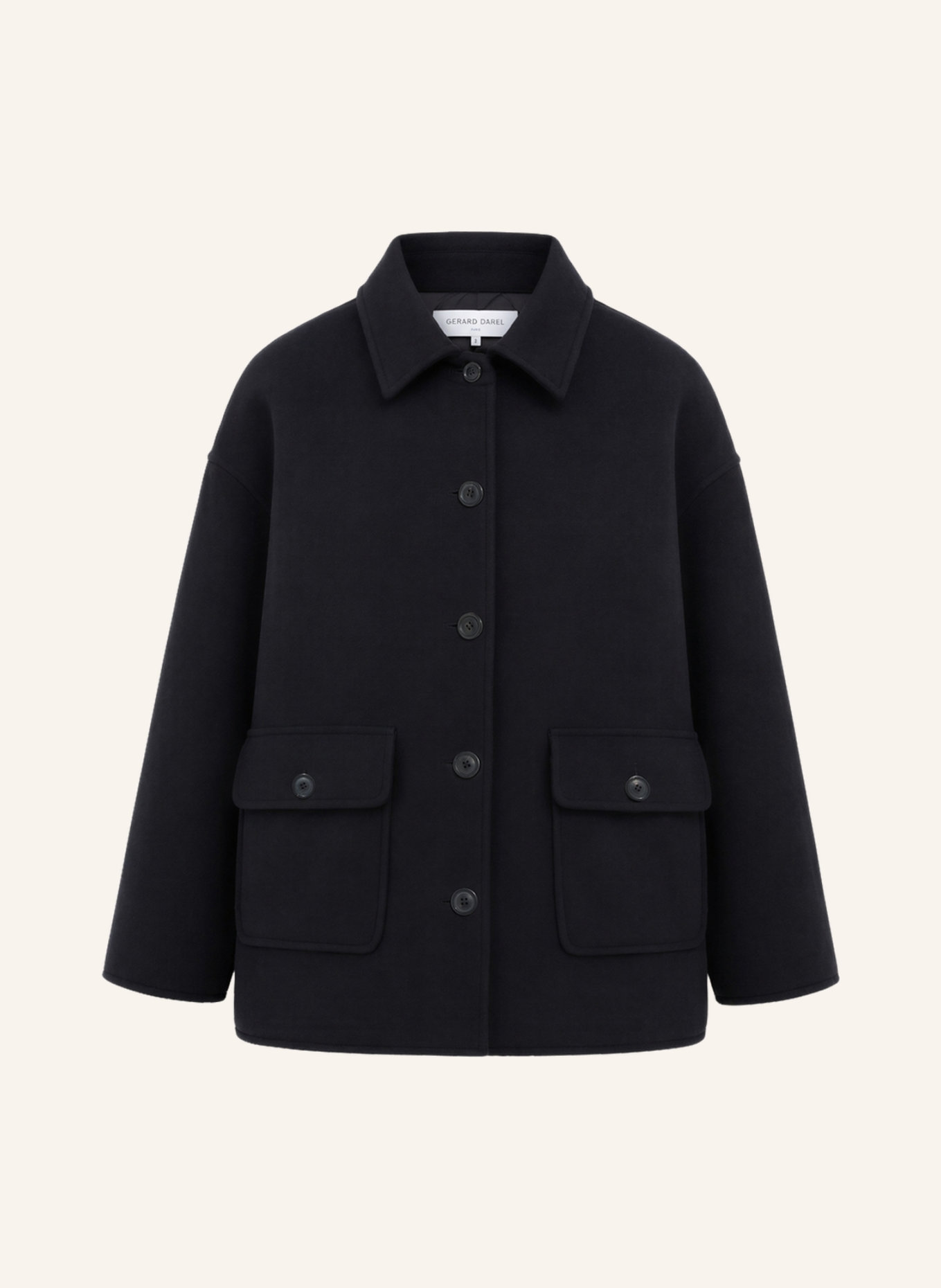 GERARD DAREL Mantel ALEE: SCHWARZ