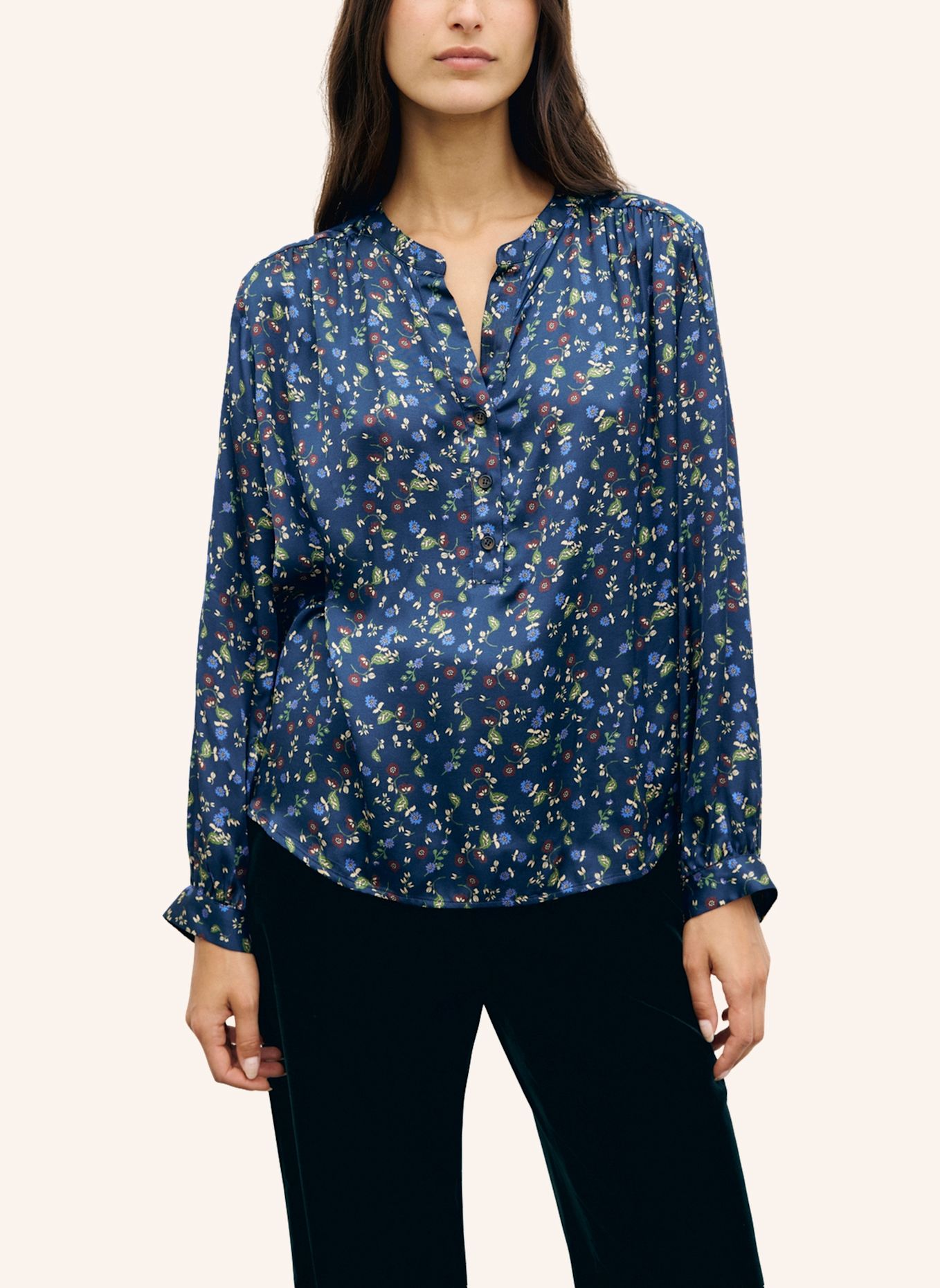 GERARD DAREL Bluse LOLITA: DUNKELBLAU