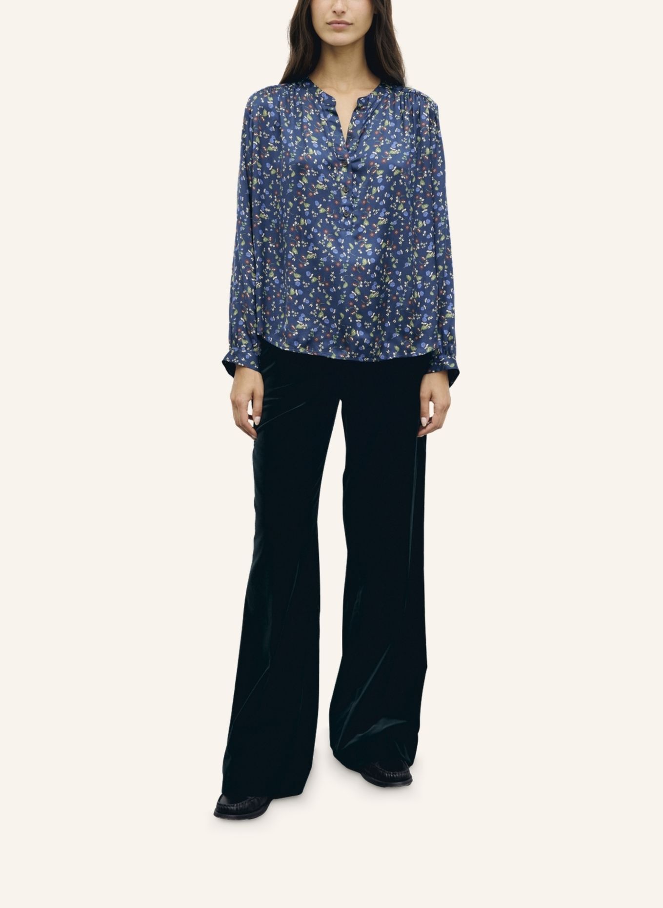 GERARD DAREL Bluse LOLITA: DUNKELBLAU