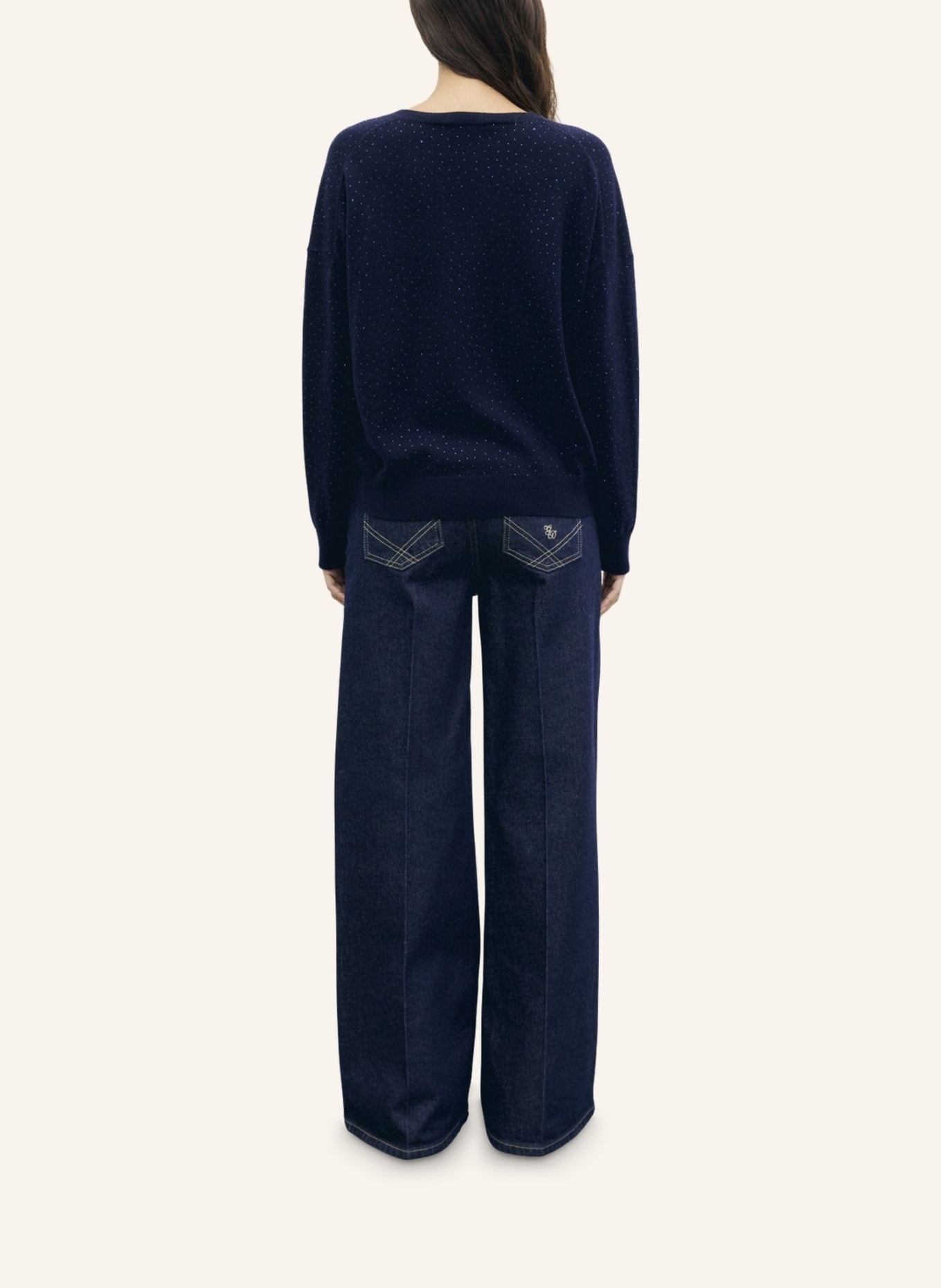 GERARD DAREL Pullover REDA: DUNKELBLAU