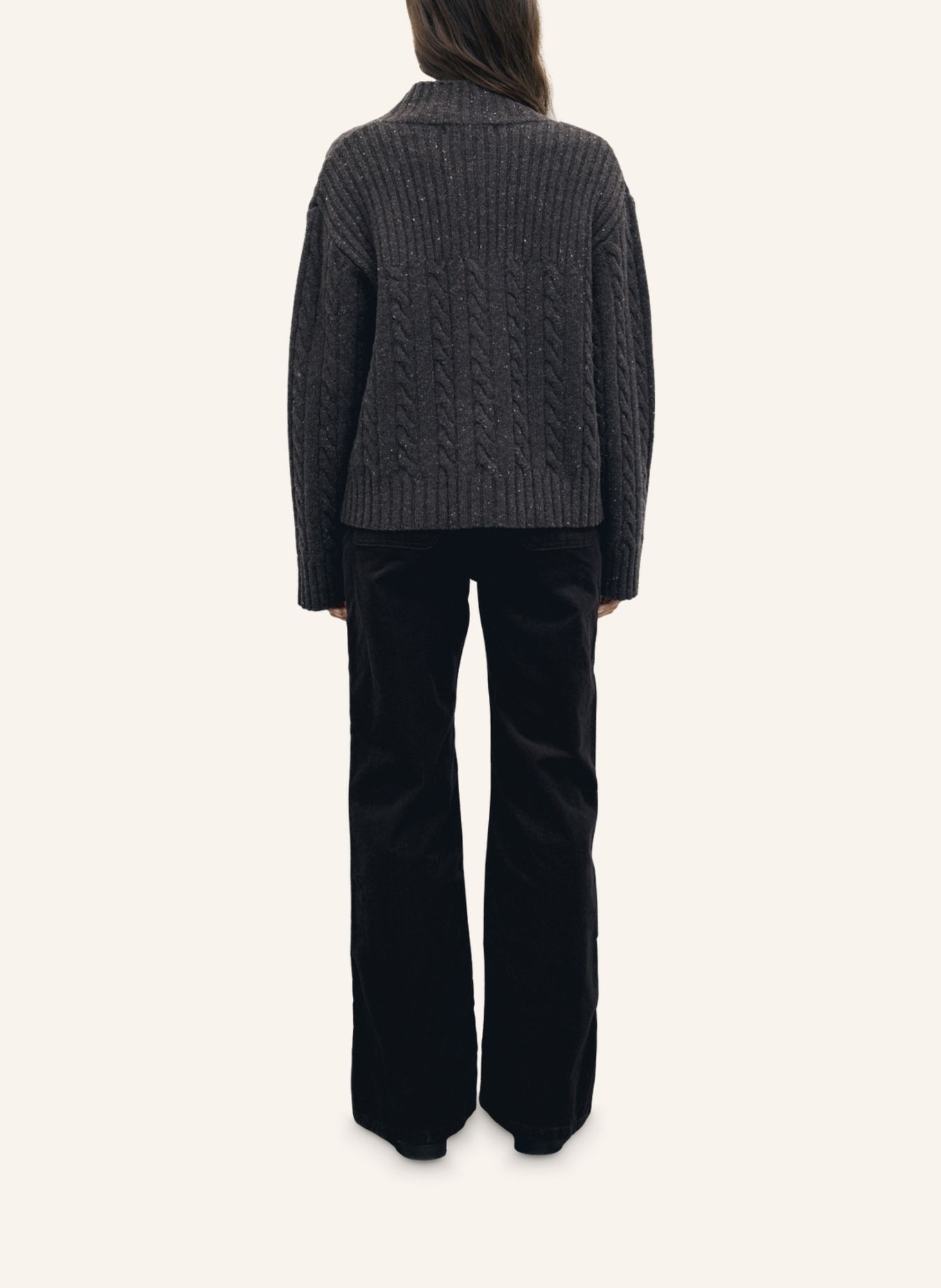 GERARD DAREL Strickjacke RAFA: BRAUN