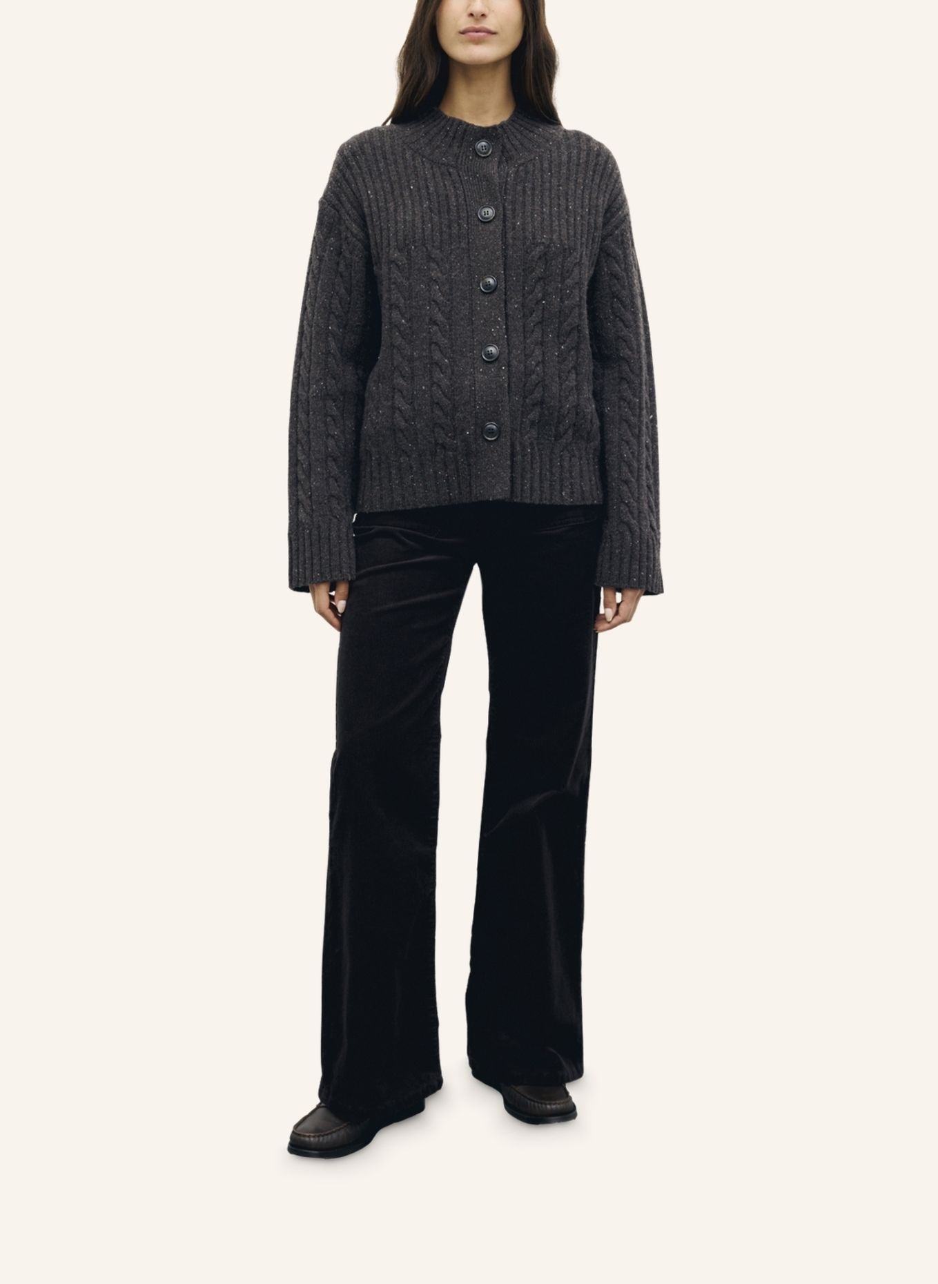 GERARD DAREL Strickjacke RAFA: BRAUN