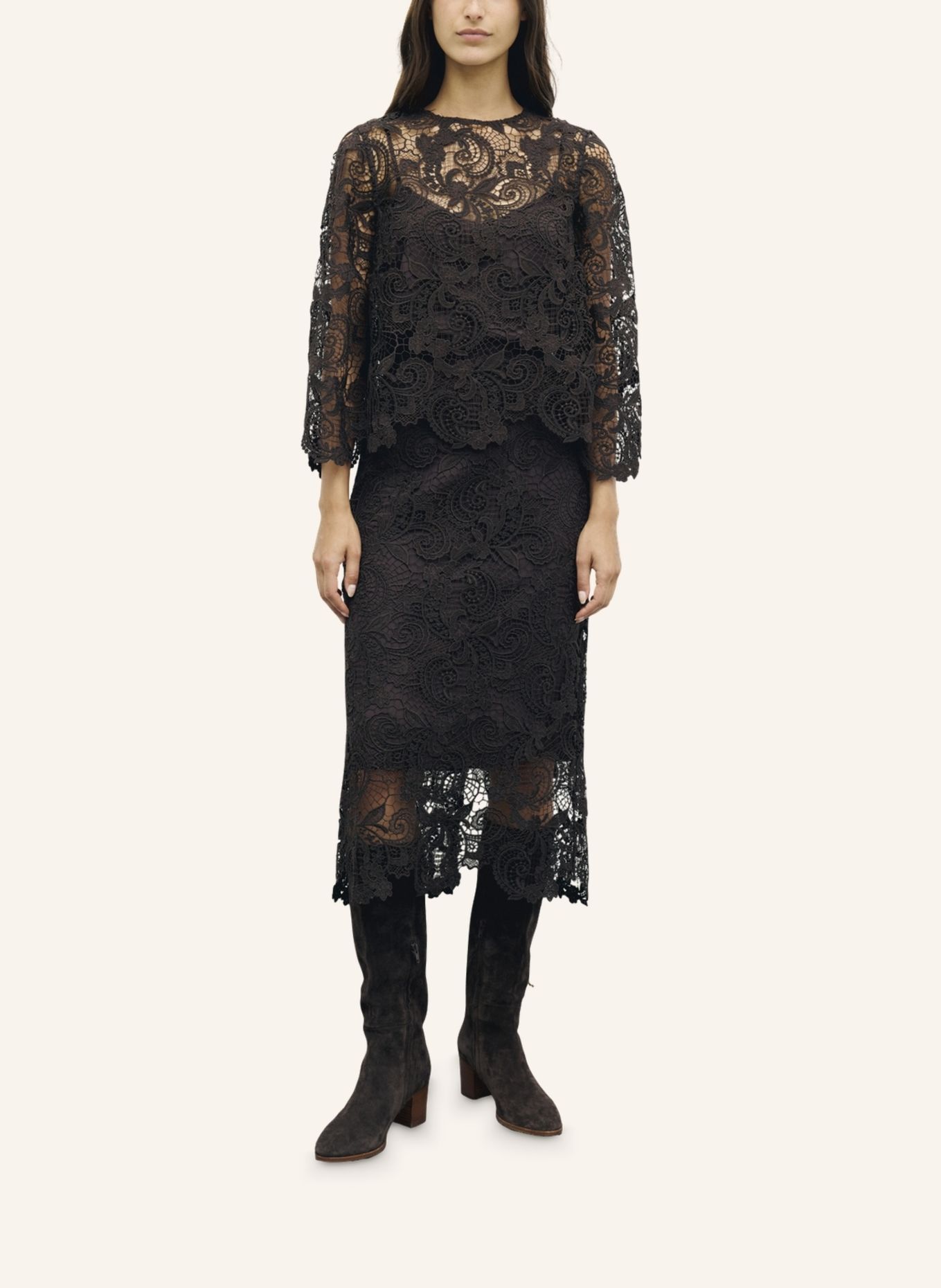 GERARD DAREL Top LISOU: BRAUN