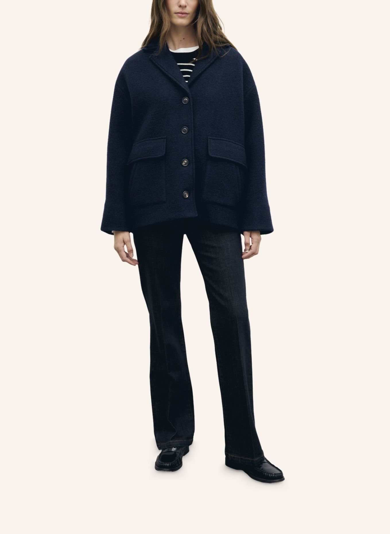 GERARD DAREL Mantel ALON: DUNKELBLAU