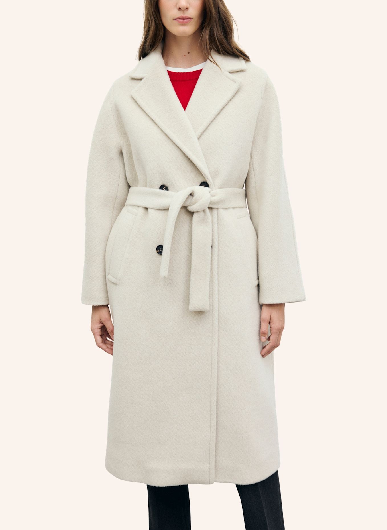 GERARD DAREL Mantel ALAN: CREME