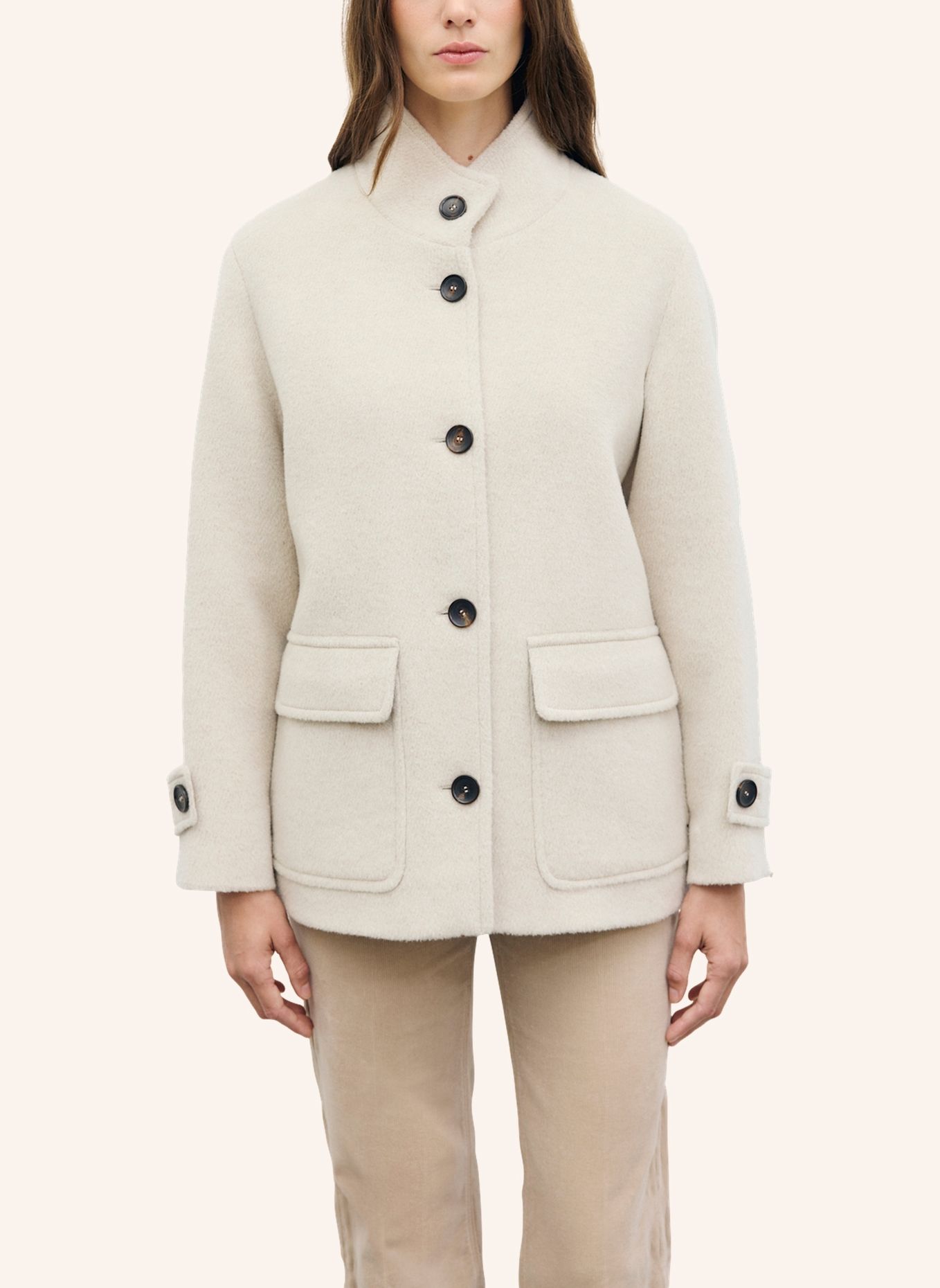 GERARD DAREL Mantel ALAY: CREME
