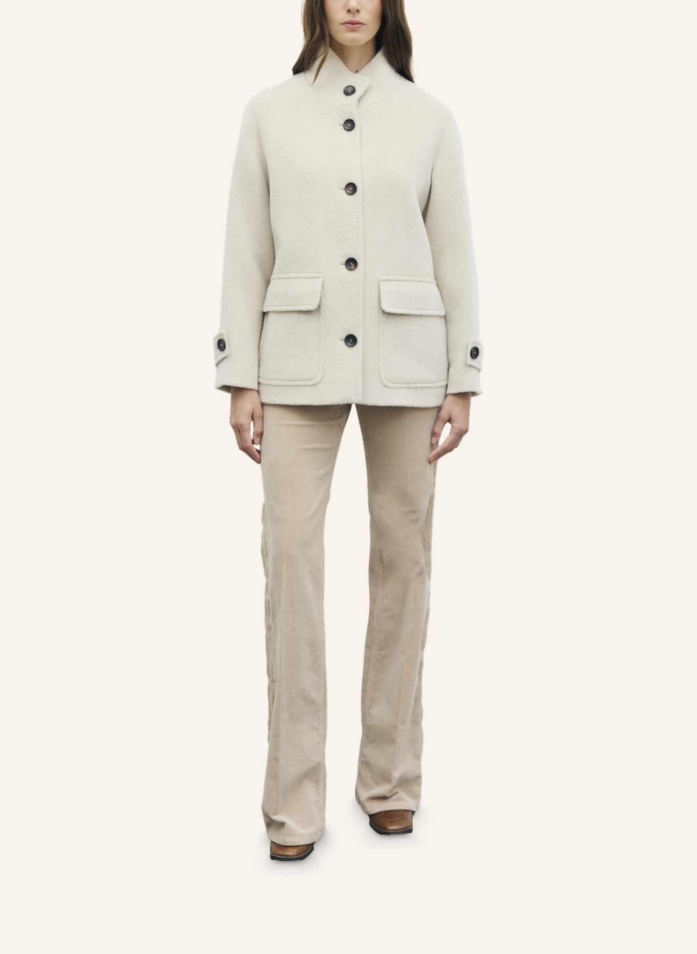 GERARD DAREL Mantel ALAY: CREME
