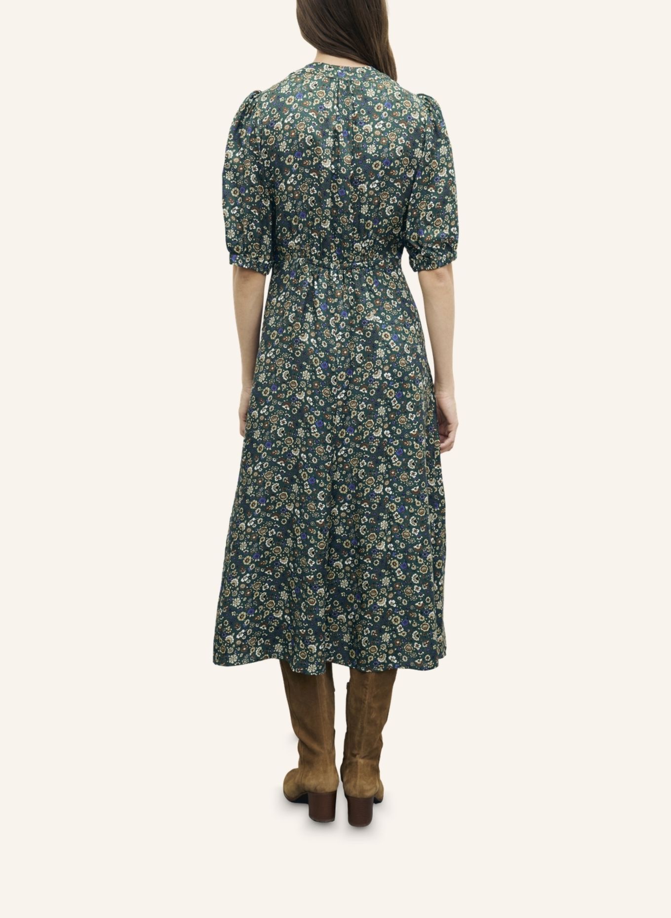 GERARD DAREL Kleid COLET: DUNKELGRÜN