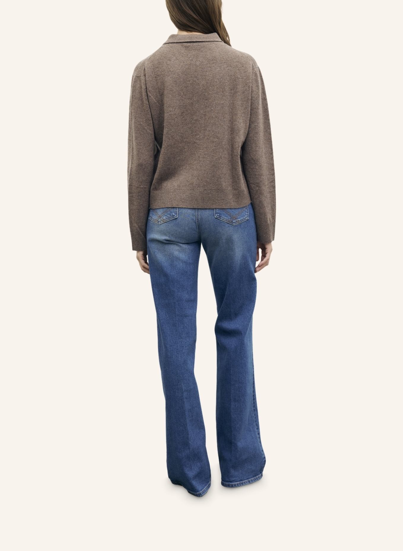 GERARD DAREL Strickjacke RAYNE: BRAUN