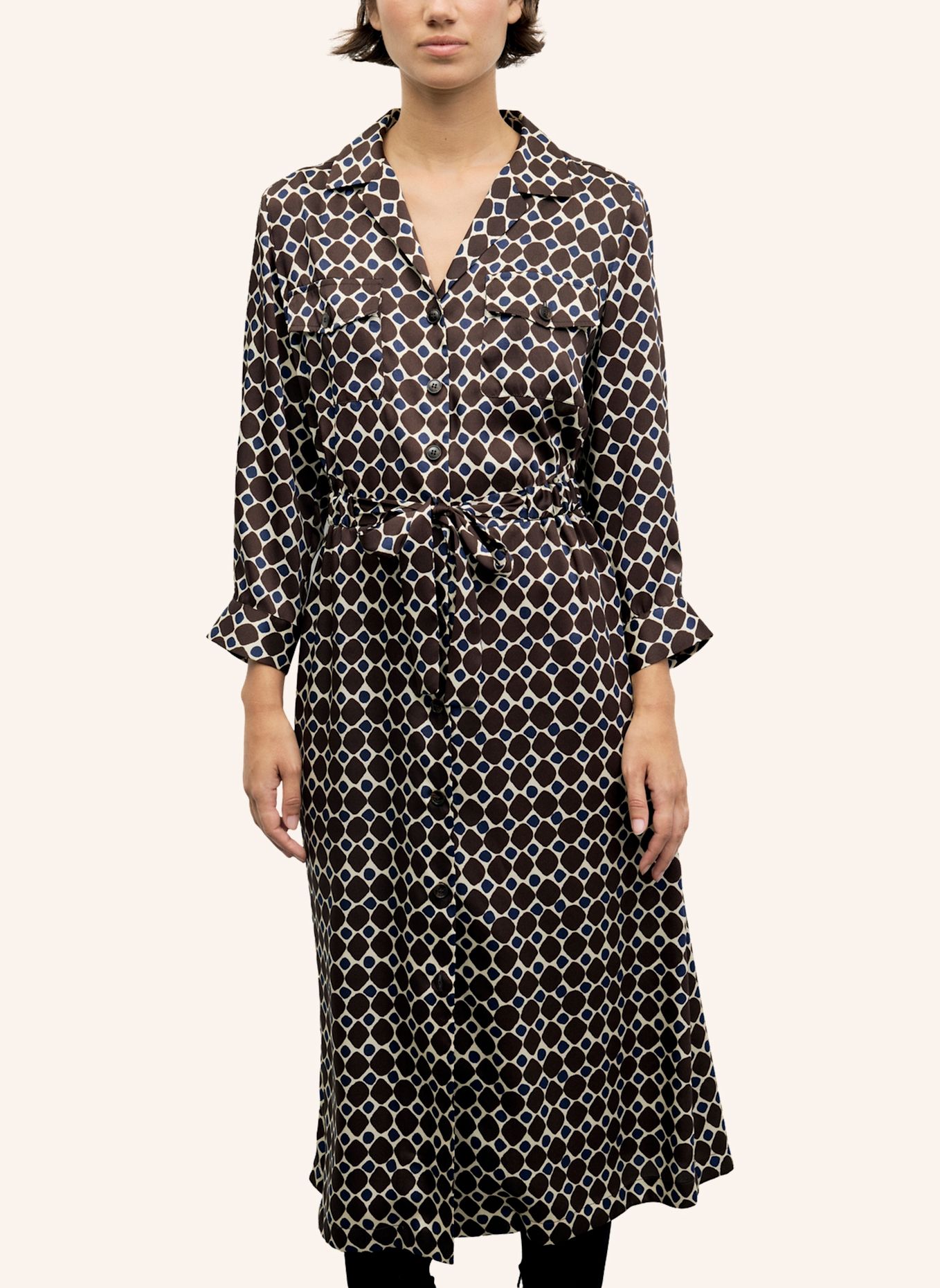 GERARD DAREL Kleid CONI: BRAUN
