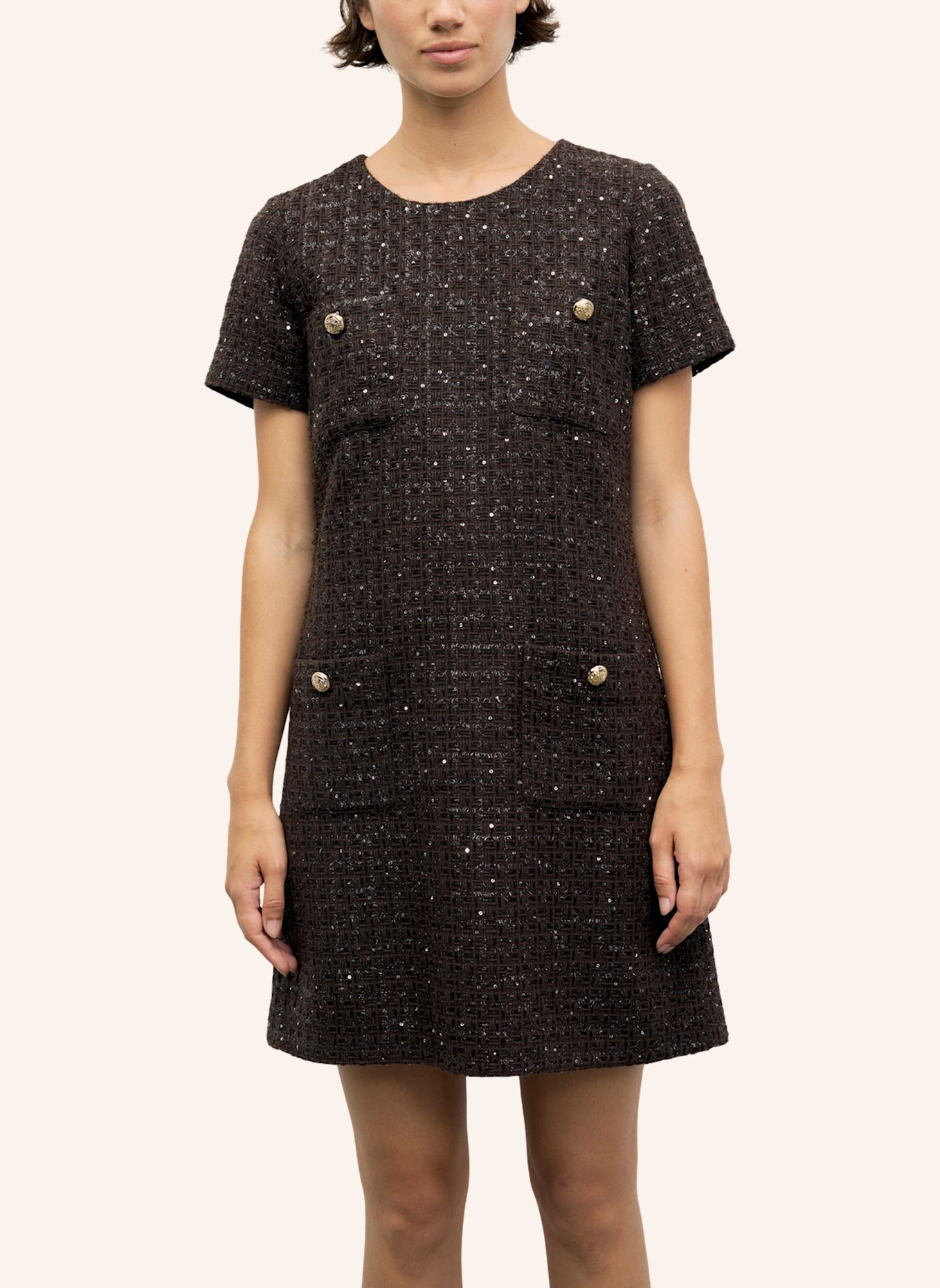 GERARD DAREL Kleid CARY: BRAUN