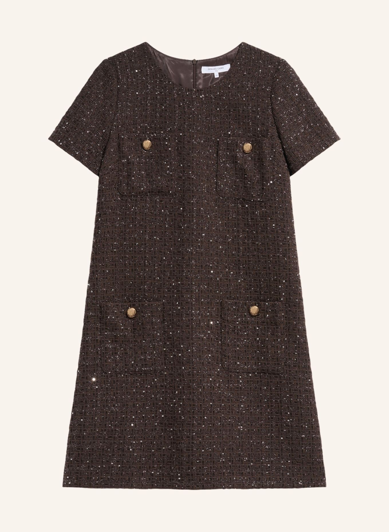 GERARD DAREL Kleid CARY: BRAUN